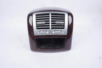 2007-2013 MERCEDES W221 S550 REAR CENTER CONSOLE A/C AIR VENT WOOD TRIM OEM