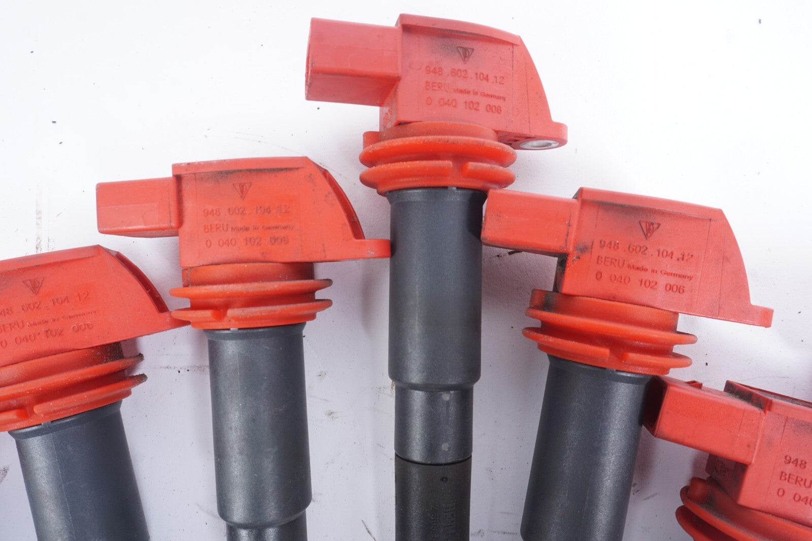 11-18 Porsche Cayenne 958 4.8l Ignition Coil BERU Set Of 8 OEM