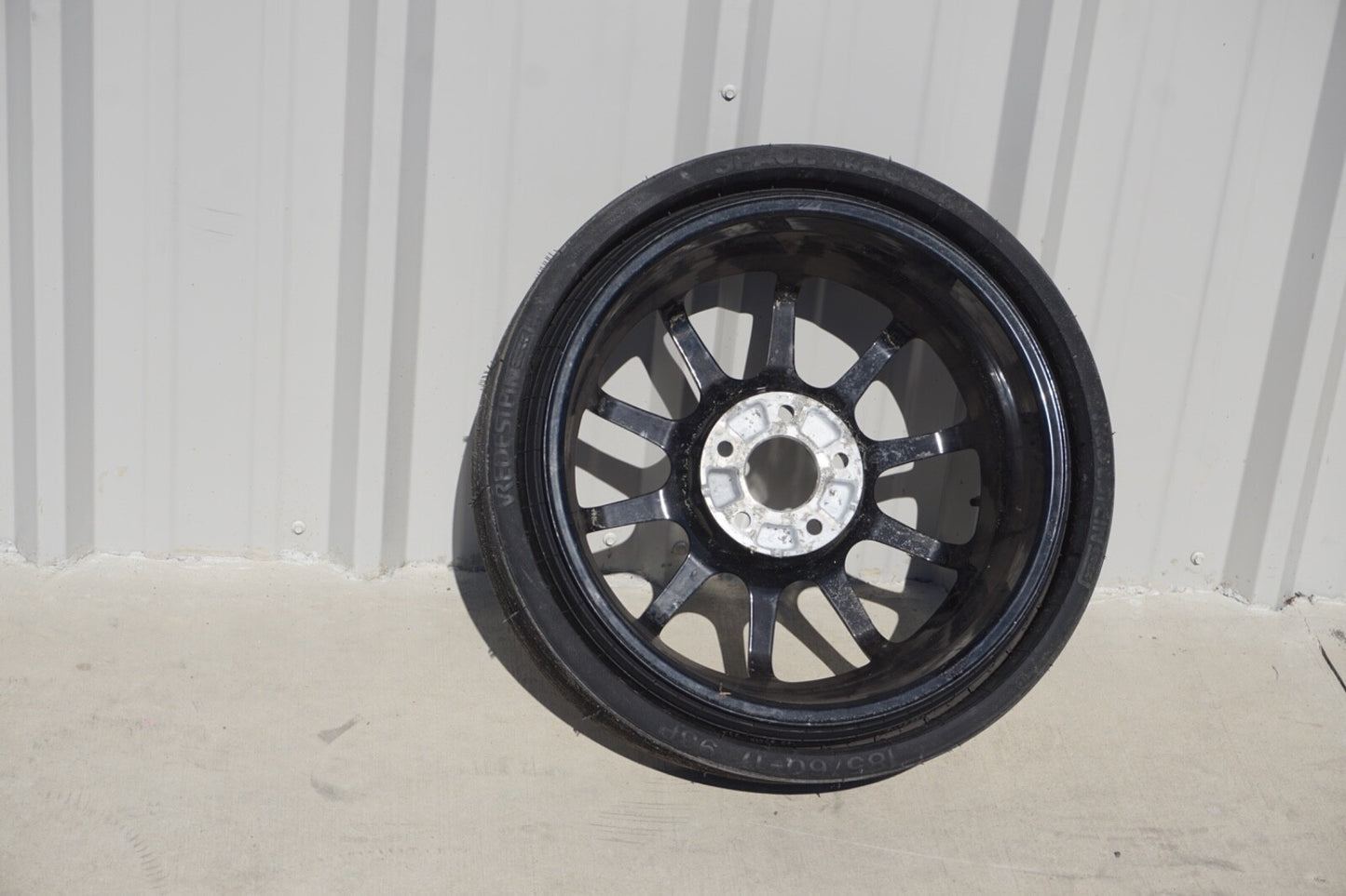 03-12 Mercedes R230 SL500 SL63 AMG Spare Tire Emergency Wheel Donut Rim 17" R17