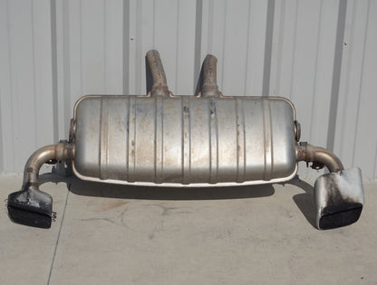 2011 - 2014 PORSCHE CAYENNE 3.6L EXHAUST SYSTEM REAR MUFFLER OEM