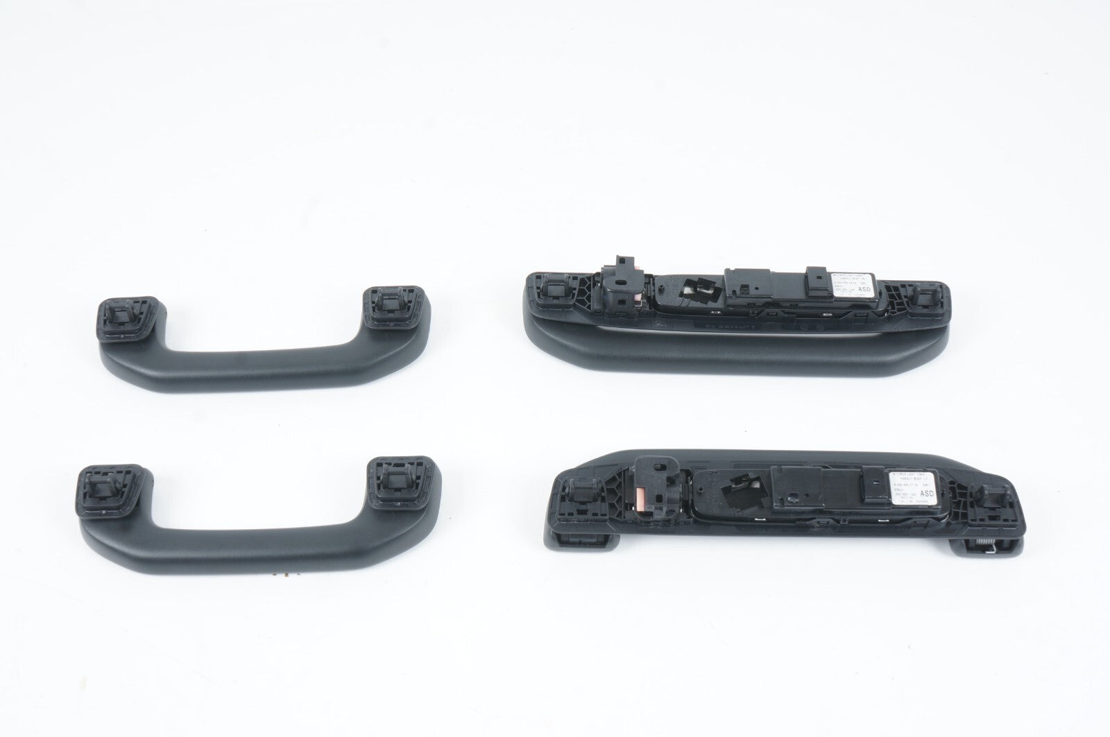 2014-2017 Mercedes W222 S500 OVERHEAD ROOF GRAB HANDLE SET OF 4 OEM