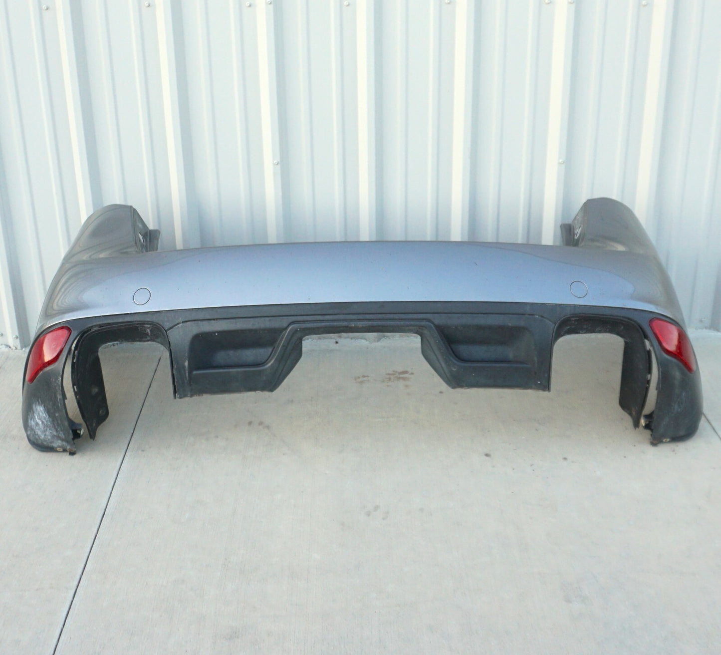 2011-2014 Porsche Cayenne 958 Rear Bumper Cover Gray OEM