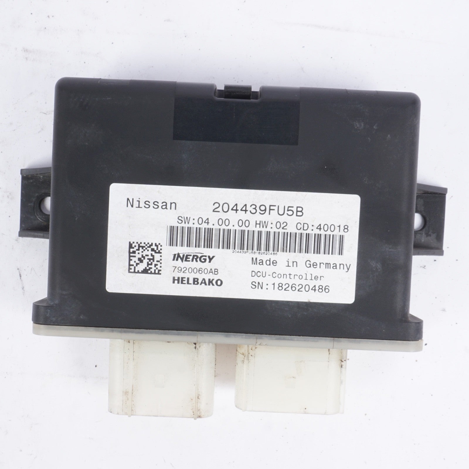 2019 NISSAN TITAN XD OEM UREA TANK CONTROL MODULE 204439FU5B