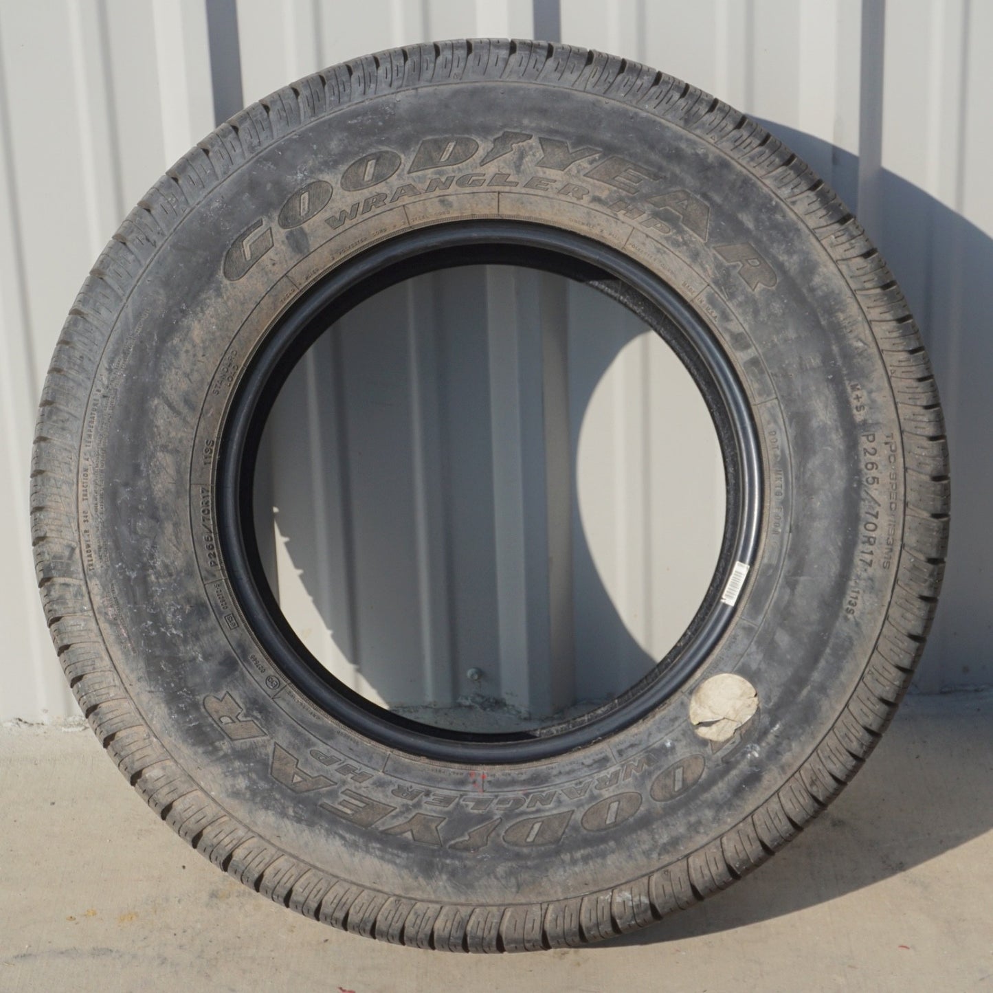 Used 265/70R17 Goodyear Wrangler HP - 11/32