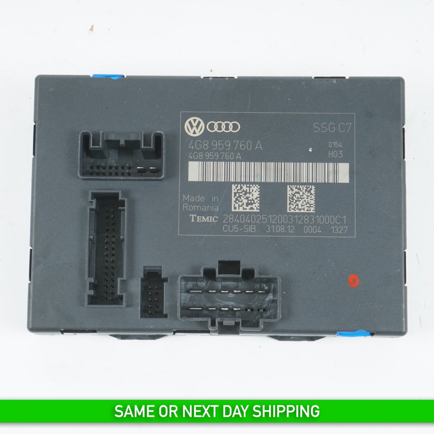 2012 - 2017 AUDI A6 A7 S6 S7 RS7 FRONT LEFT DRIVER SEAT CONTROL MODULE OEM