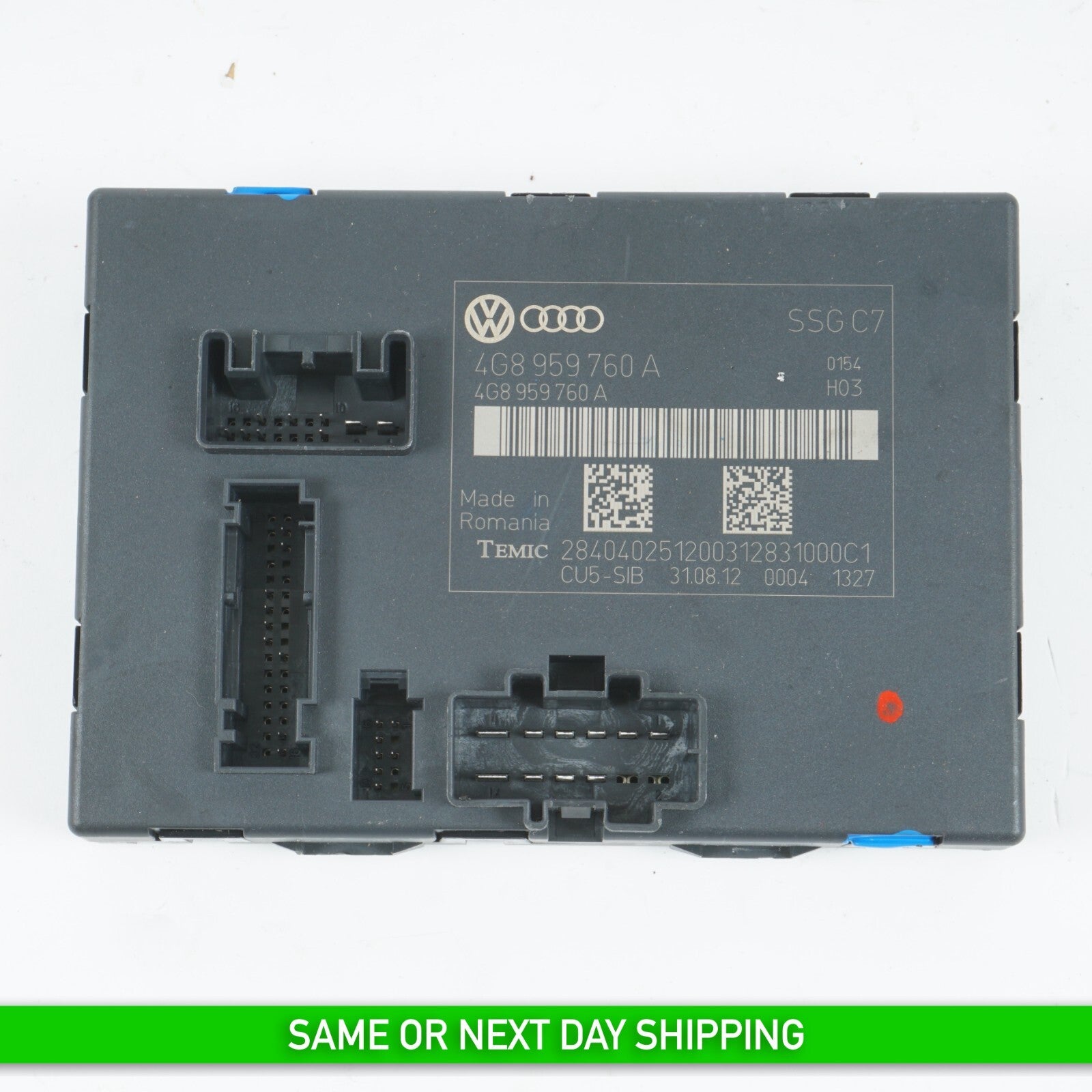 2012 - 2017 AUDI A6 A7 S6 S7 RS7 FRONT LEFT DRIVER SEAT CONTROL MODULE OEM