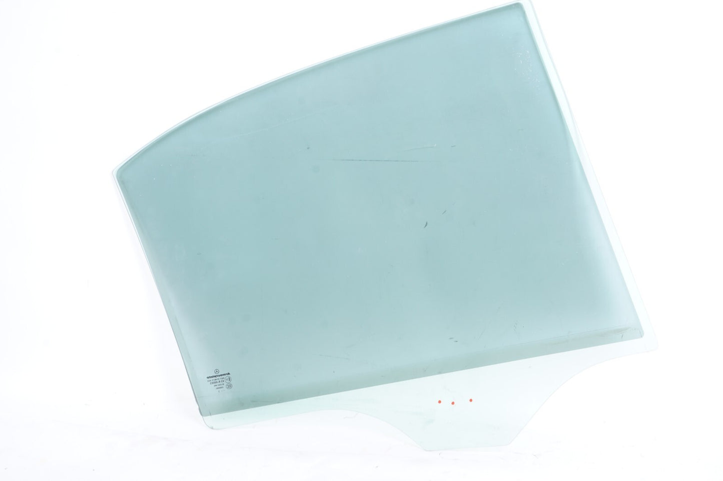 08-14 Mercedes C300 C350 W204 Rear Left Driver Side Door Window Glass OEM