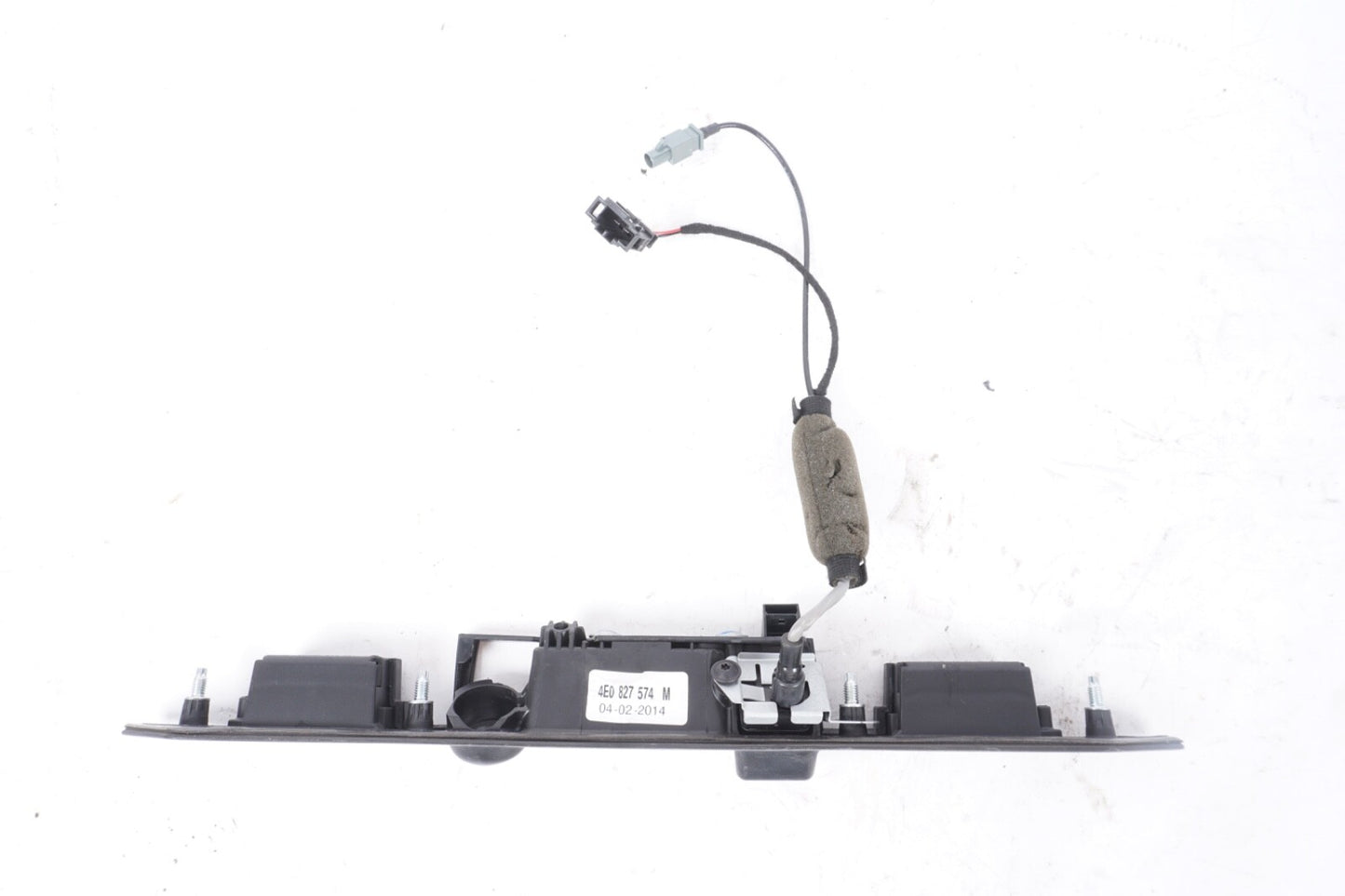 2011 - 2018 Audi A8 S8 Trunk License Plate Handle & Lights Lamp 4E0827574M OEM
