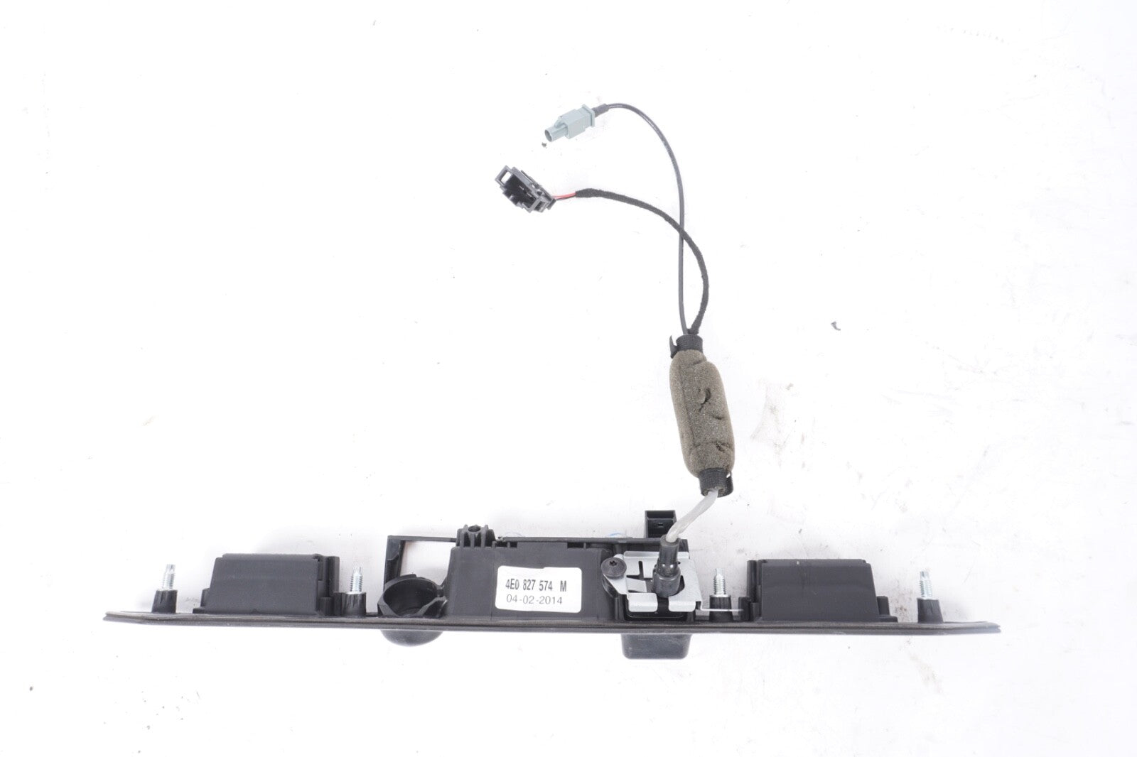 2011 - 2018 Audi A8 S8 Trunk License Plate Handle & Lights Lamp 4E0827574M OEM