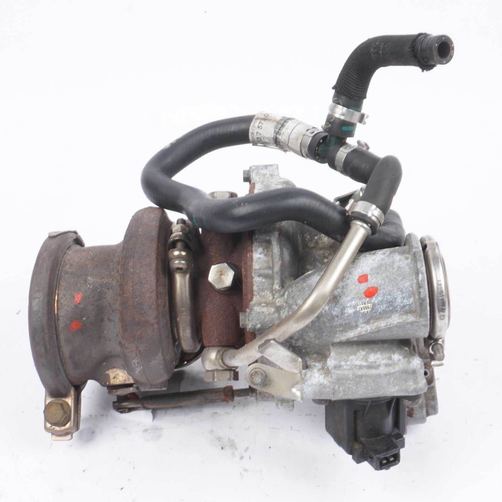 08-17 BMW F01 F10 E70 5 6 7 650i 750i Engine Right Side Turbocharger Garrett OEM
