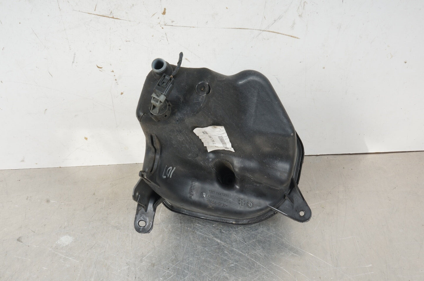 07-18 BMW E70 X5 ENGINE COOLANT EXPANSION TANK RADIATOR OVERFLOW BOTTLE