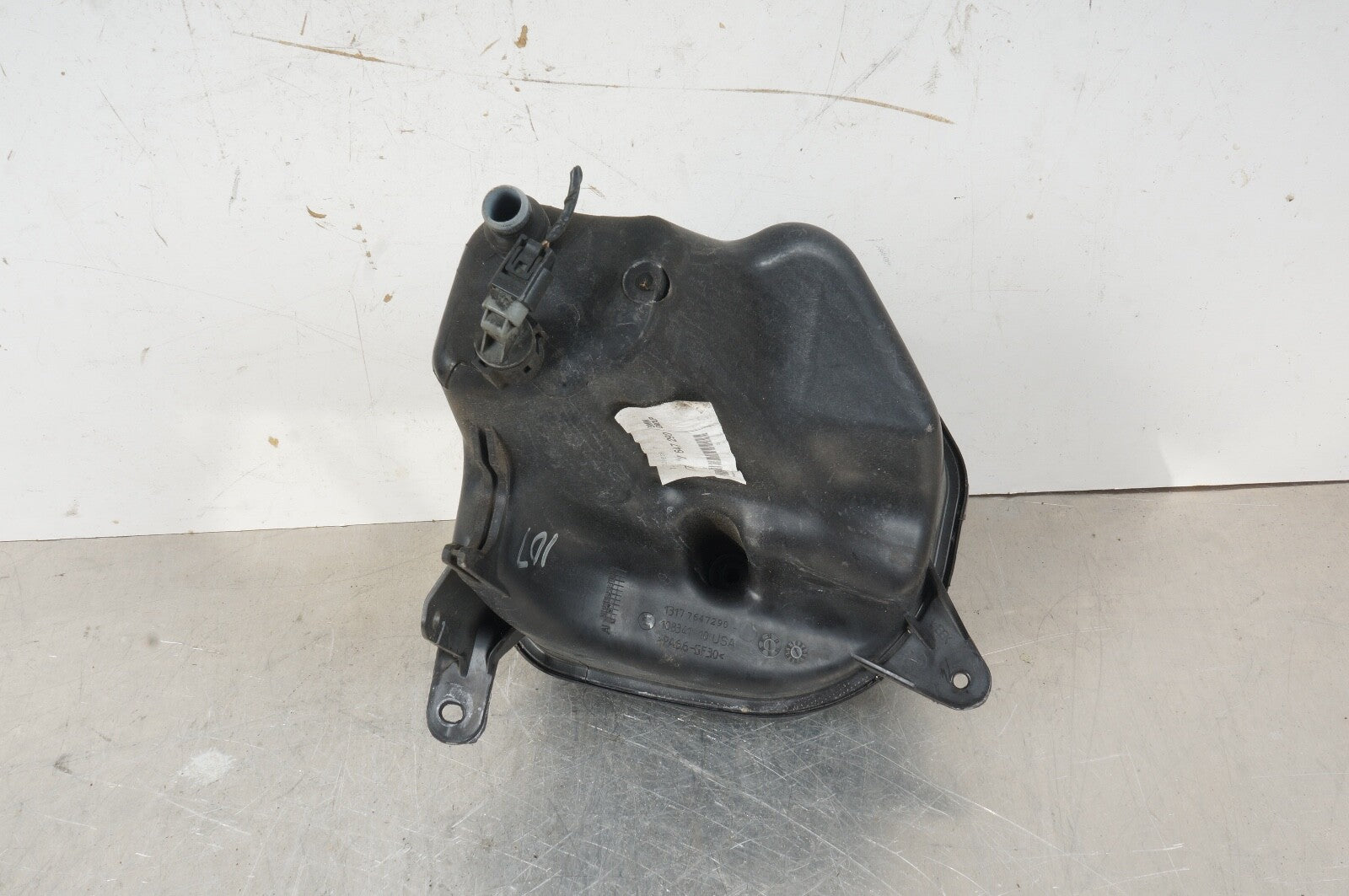 07-18 BMW E70 X5 ENGINE COOLANT EXPANSION TANK RADIATOR OVERFLOW BOTTLE