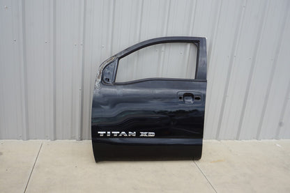 2018 - 2024 NISSAN TITAN XD FRONT LEFT DOOR SHELL COVER PANEL OEM