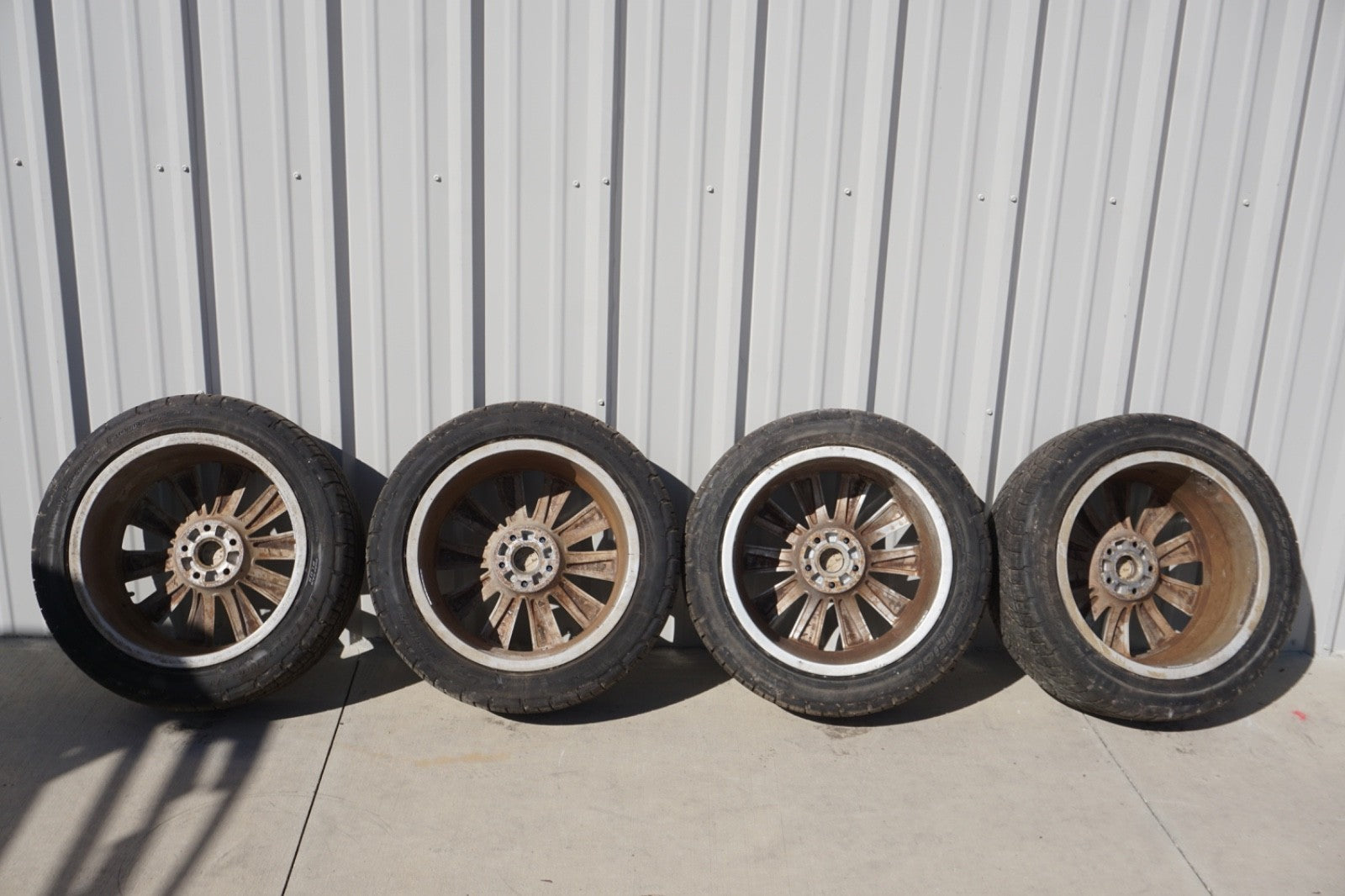 2008-2010 Audi A8 Quattro Wheels Rims  18  4E0601025BB OEM Set of 4
