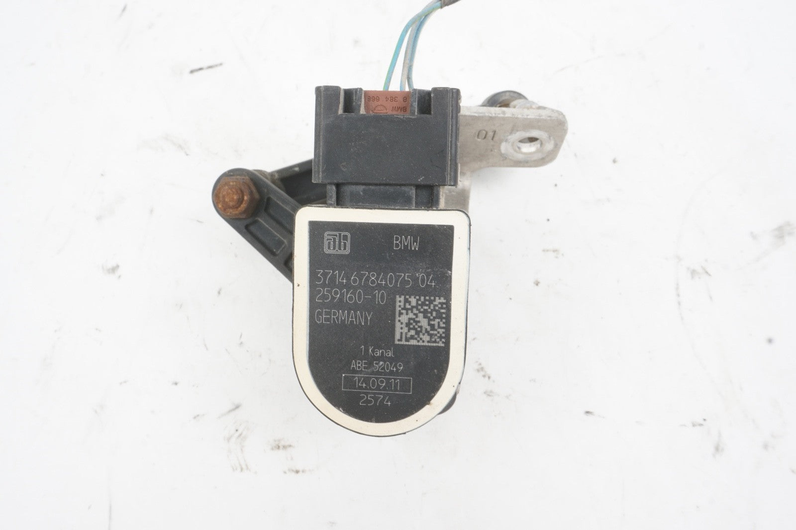 2012 - 2018 BMW 640i 650i F12 REAR LEFT HEADLIGHT HEIGHT LEVEL SENSOR OEM