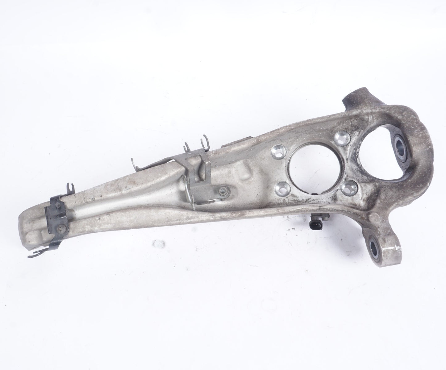 11-18 Porsche Cayenne 958 Front Left Driver Side Wheel Spindle Knuckle Hub OEM