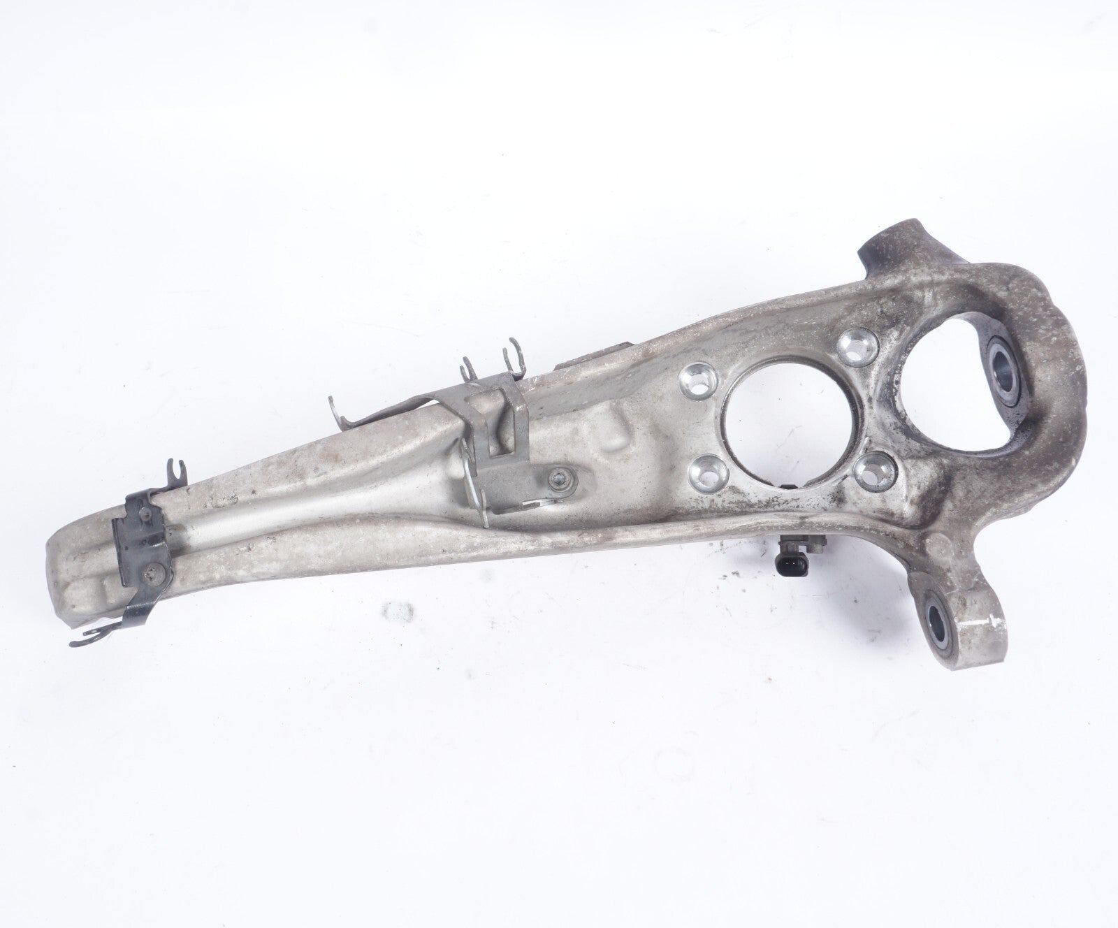 11-18 Porsche Cayenne 958 Front Left Driver Side Wheel Spindle Knuckle Hub OEM