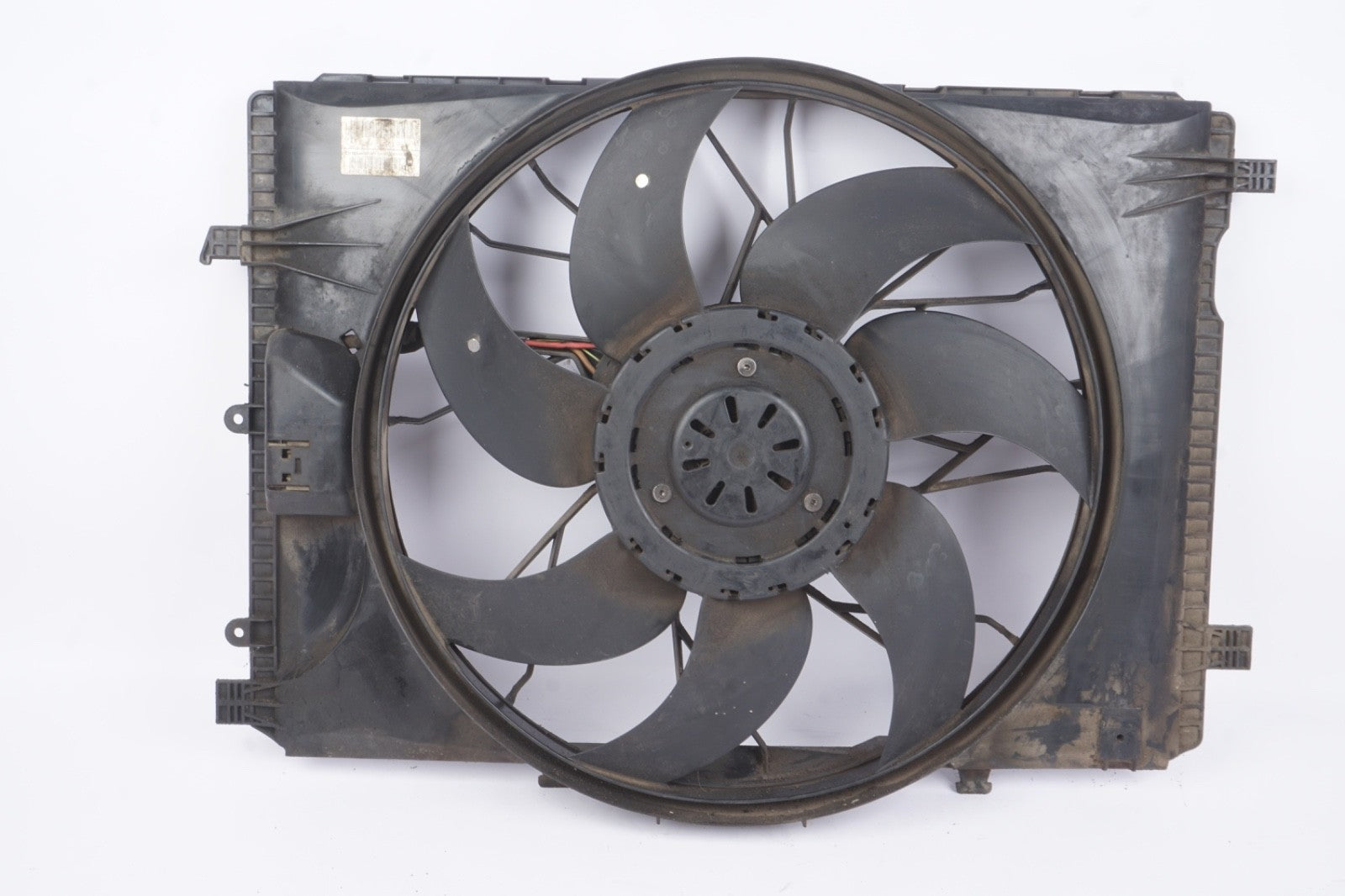 08-20 Mercedes W207 E350 C250 Engine Radiator Cooling Fan Motor Assembly OEM