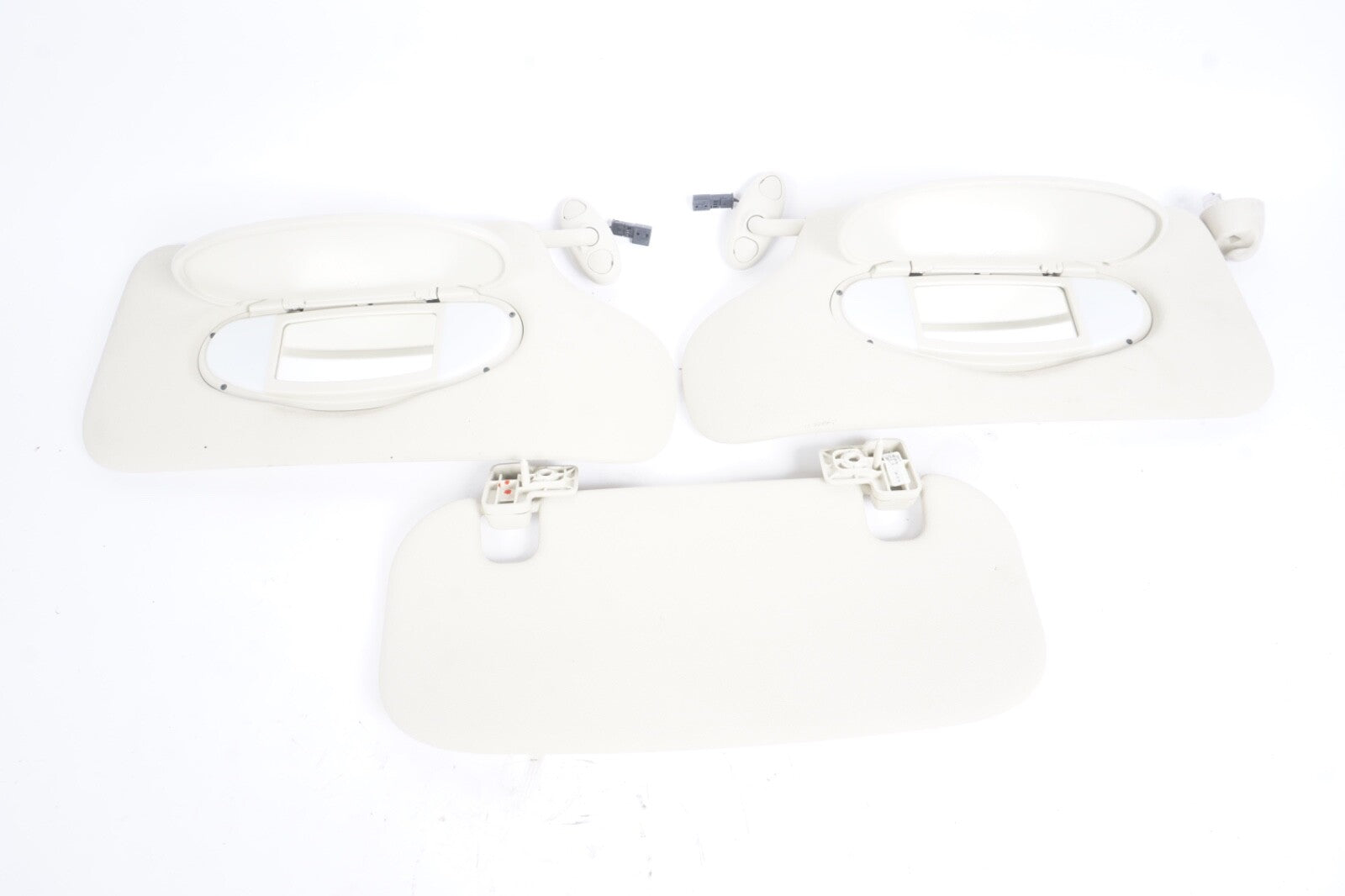 2008 - 2014 Mini Cooper Clubman Sun Shade Visor W Mirror Illuminated Set Of 3