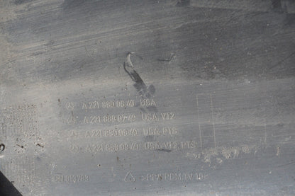 10-13 Mercedes W221 S400 S550 Rear Bumper Cover Assembly GRAY OEM