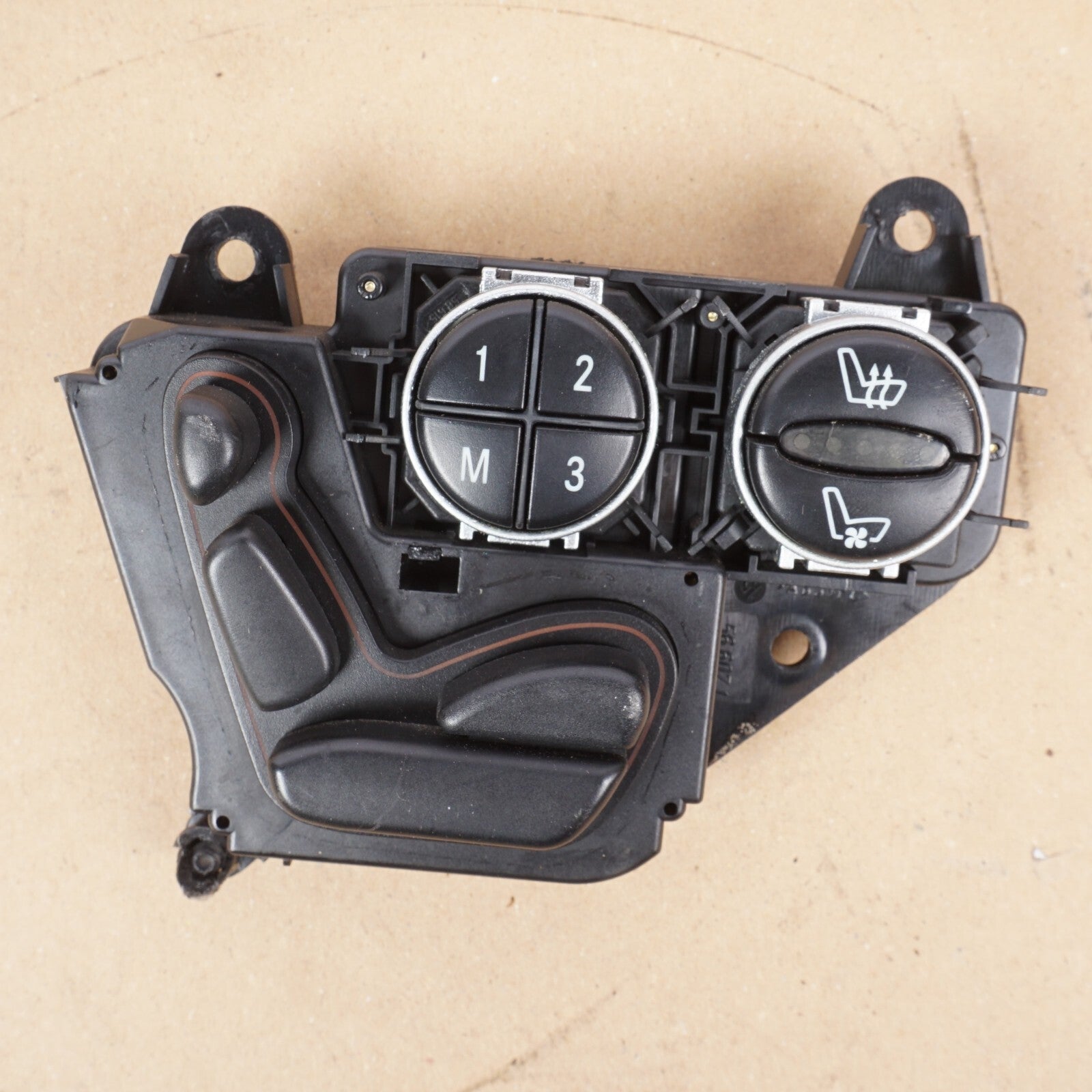 03-08 Mercedes R230 SL500 SL55 AMG Switch Control Module Left Driver Seat OEM