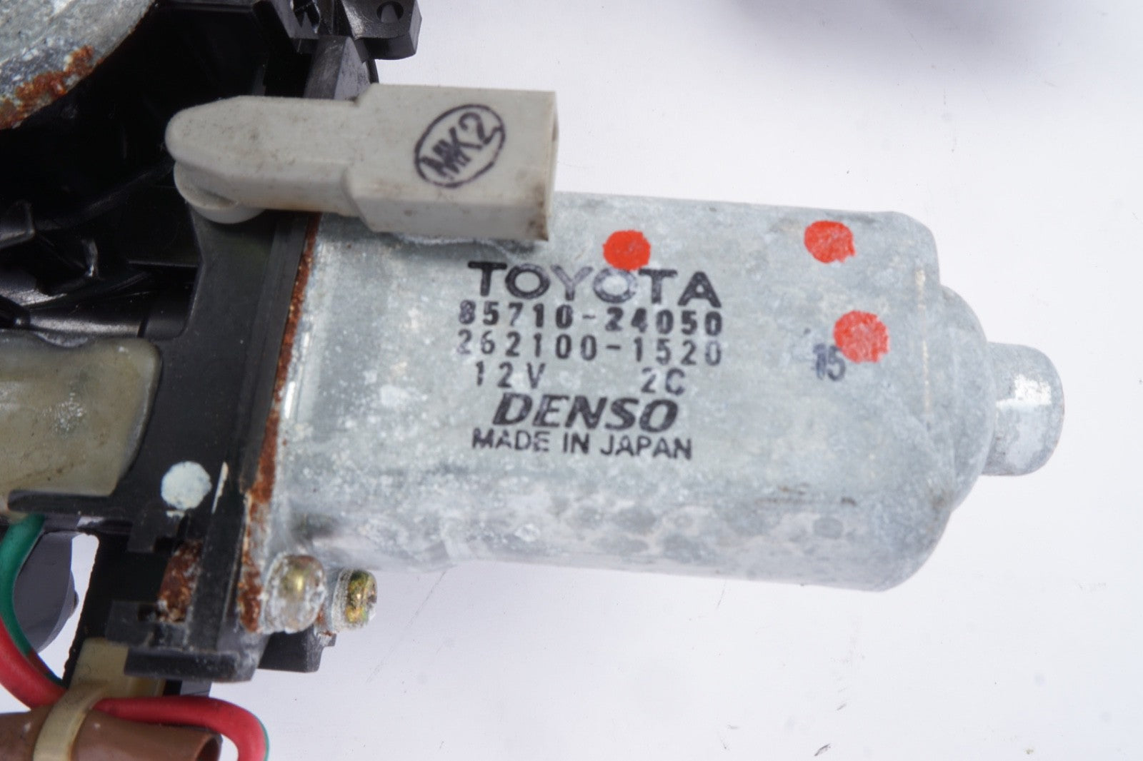 02-10 Lexus SC430 Left Rear Quarter Window Regulator W/ Motor OEM 85710-24050