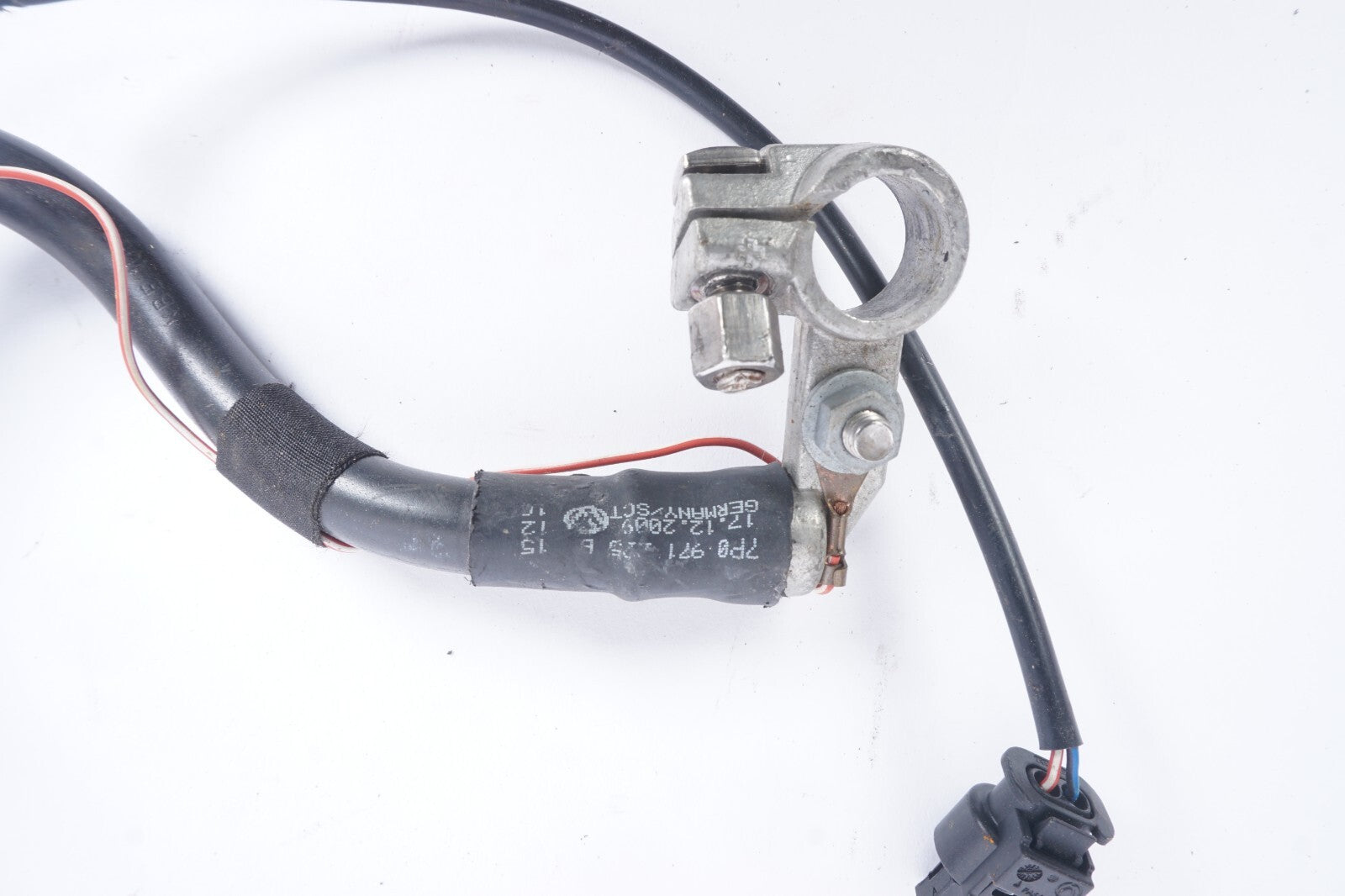 11-18 Porsche Cayenne 958 Positive Battery Cable 7P0971225B OEM