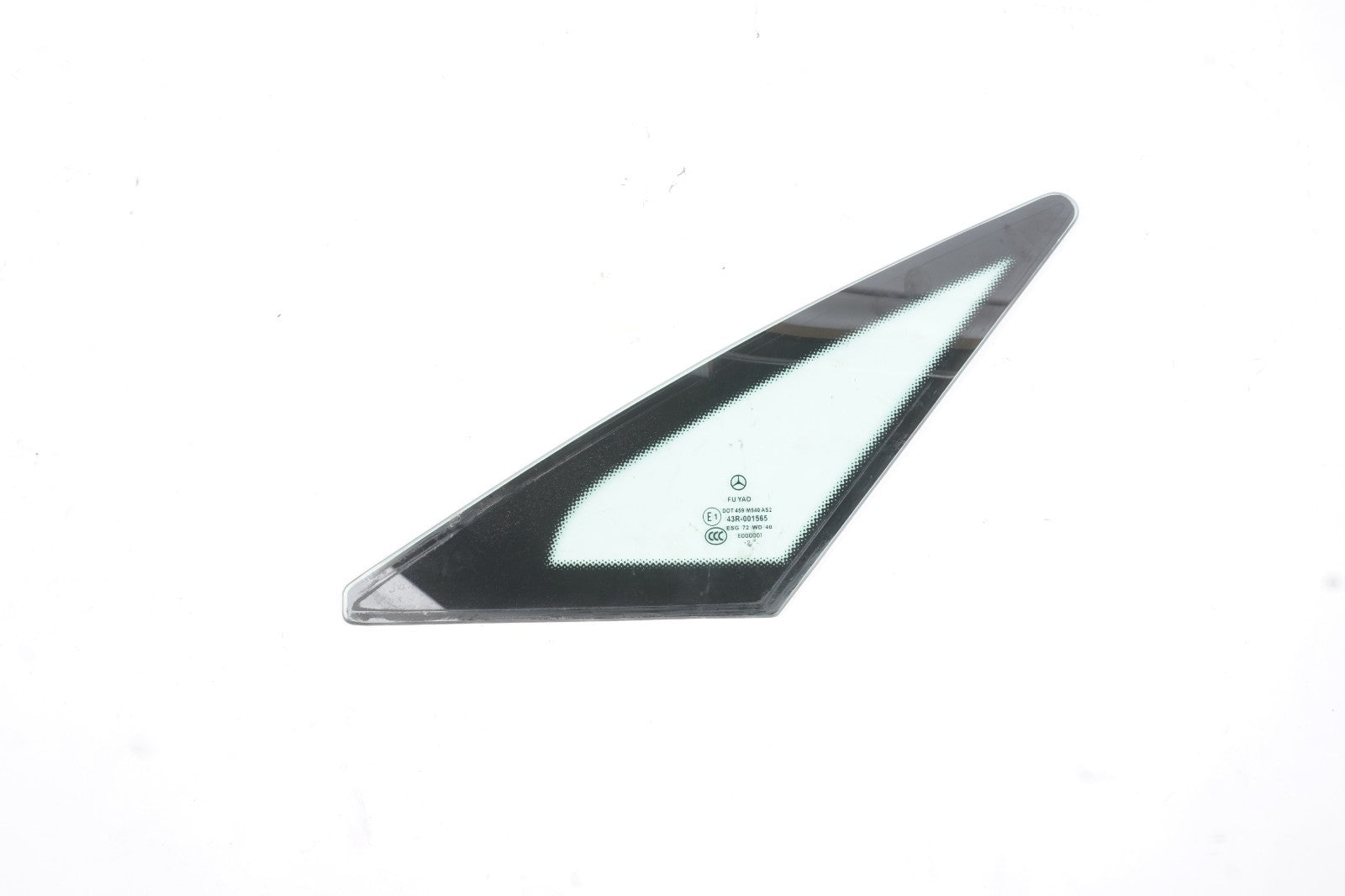 10-17 Mercedes E350 W207 Coupe Rear Right Passenger Side Quarter Window Glas OEM