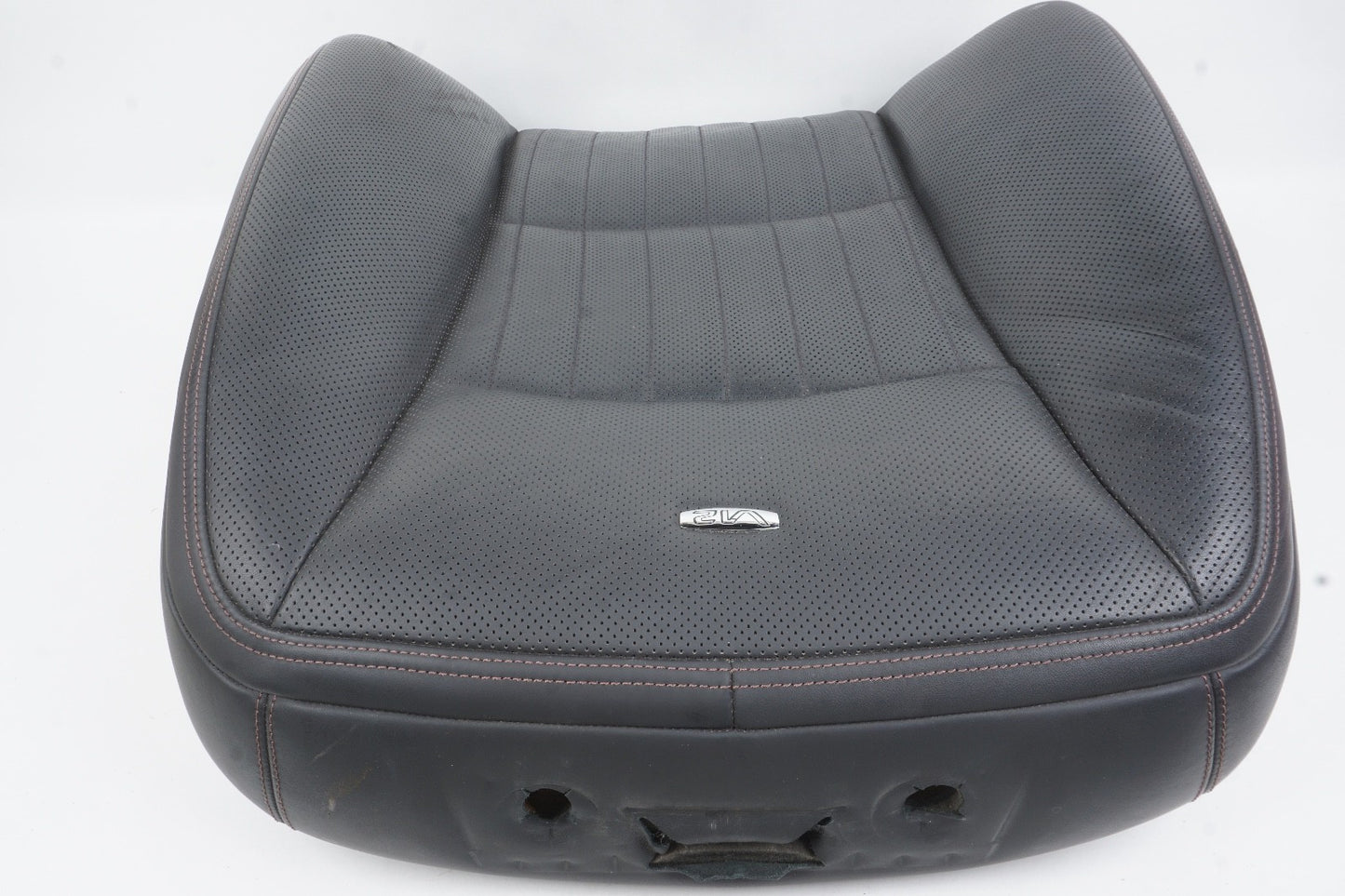 10-13 Mercedes W221 S600 Front Left Seat Cushion Top Upper Exclusive Black OEM