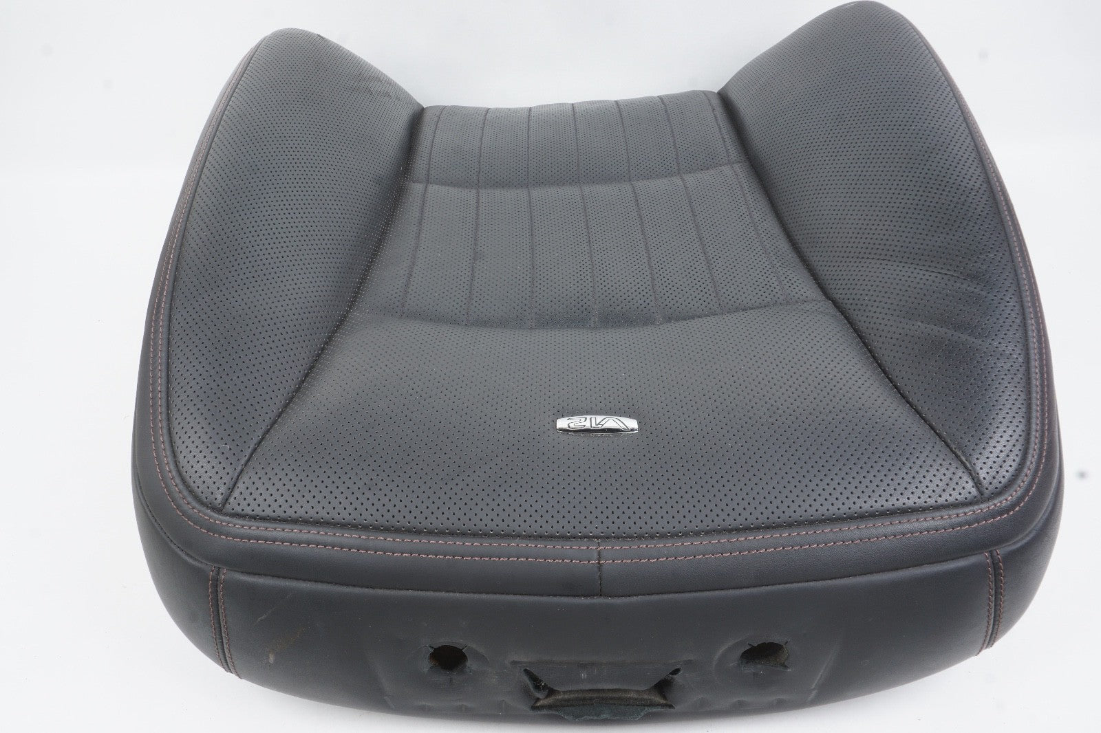 10-13 Mercedes W221 S600 Front Left Seat Cushion Top Upper Exclusive Black OEM