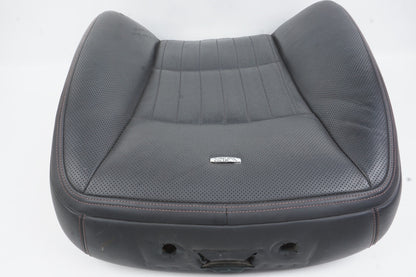 10-13 Mercedes W221 S600 Front Left Seat Cushion Top Upper Exclusive Black OEM