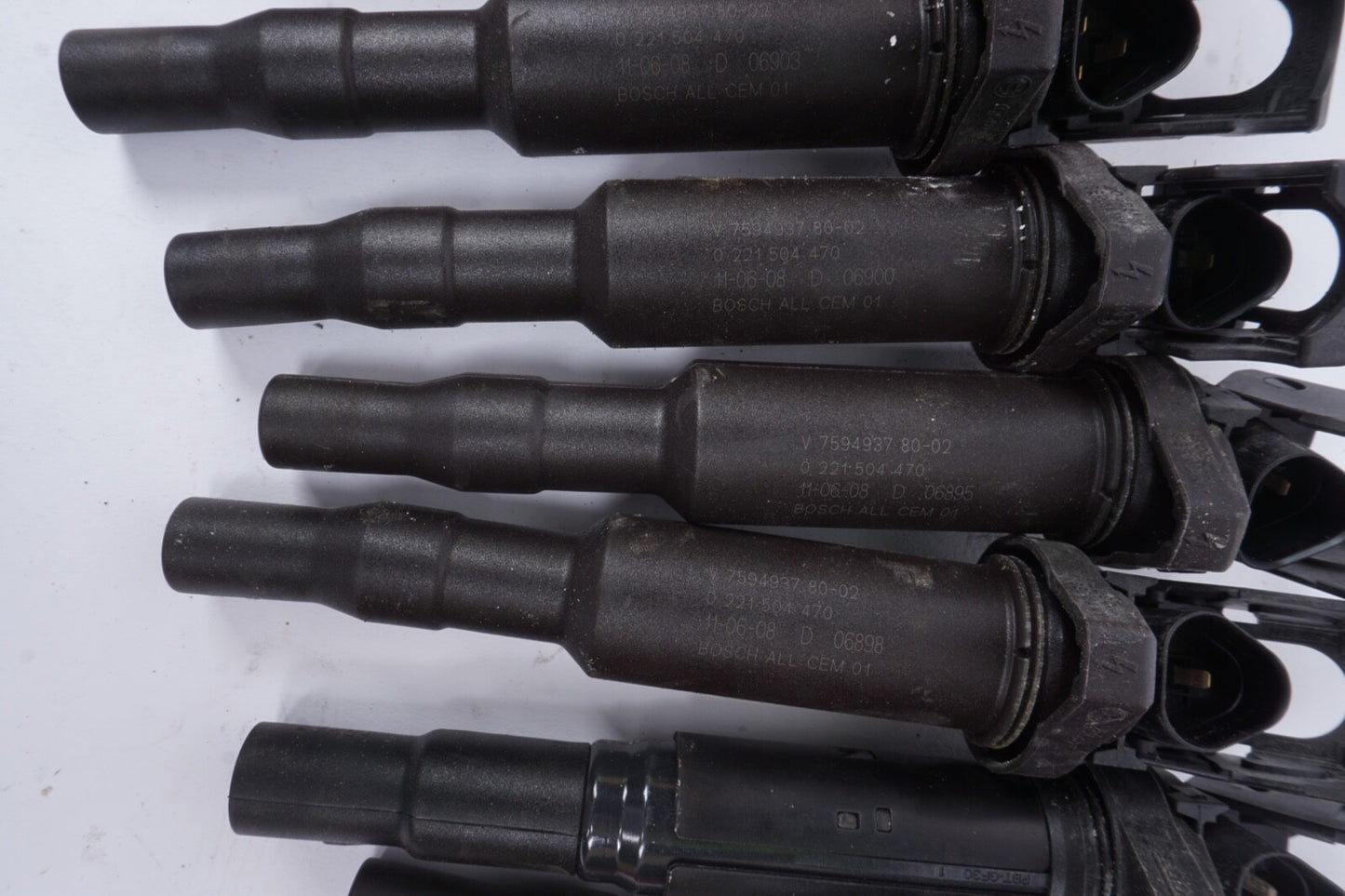 2009 - 2013 BMW 750 550 650 Ignition Coil 7594937 Set Of 8 OEM