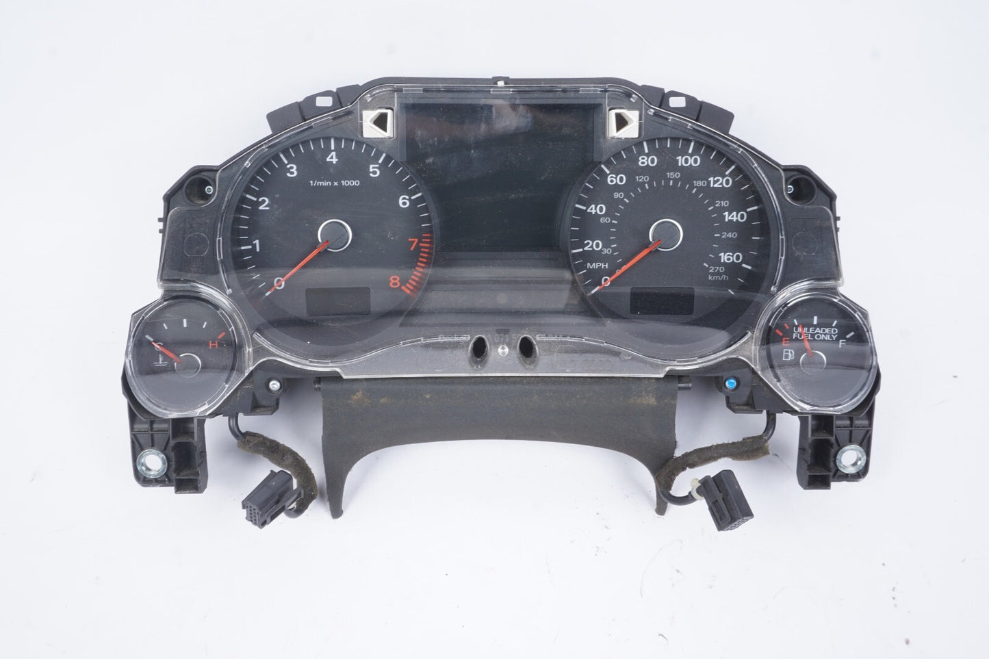 2004 - 2007 Audi A8 A8L 4.2L Ignition Set Key Lock Module Instrument Cluster OEM