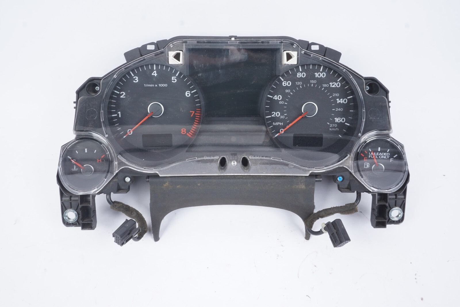2004 - 2007 Audi A8 A8L 4.2L Ignition Set Key Lock Module Instrument Cluster OEM