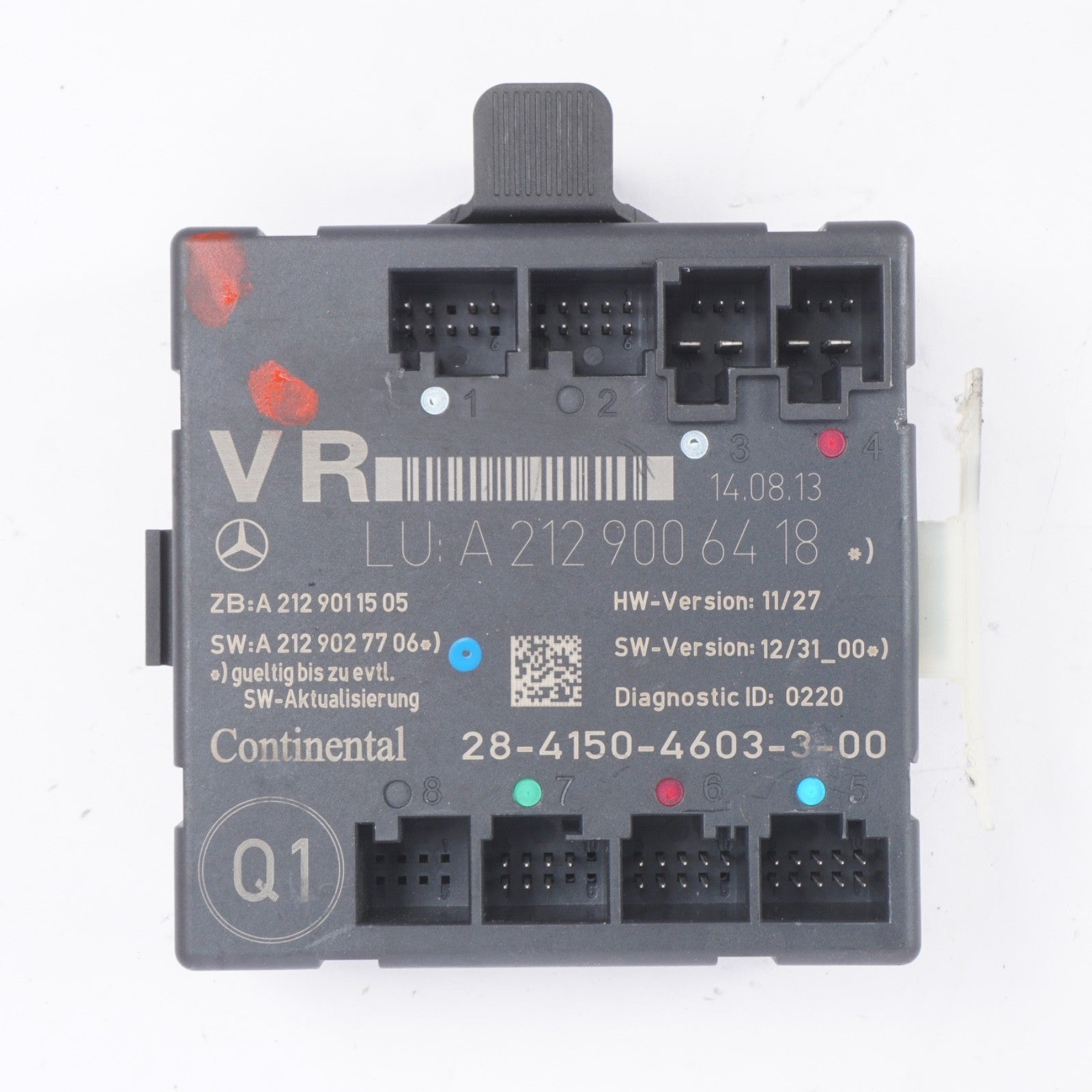 2010-2016 MERCEDES E550 E350 W212 FRONT PASSENGER RIGHT SIDE DOOR CONTROL MODULE