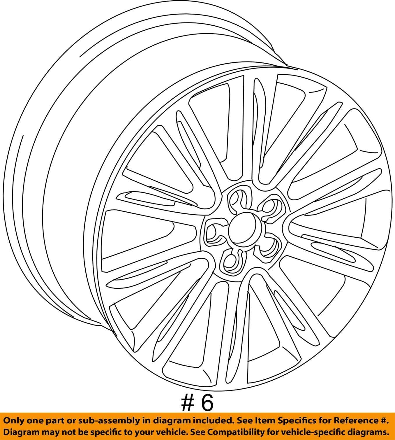 2012 - 2015 Audi A8 Factory Genuine Alloy Wheel Rim 20x9 EGDE 10 Spoke OEM