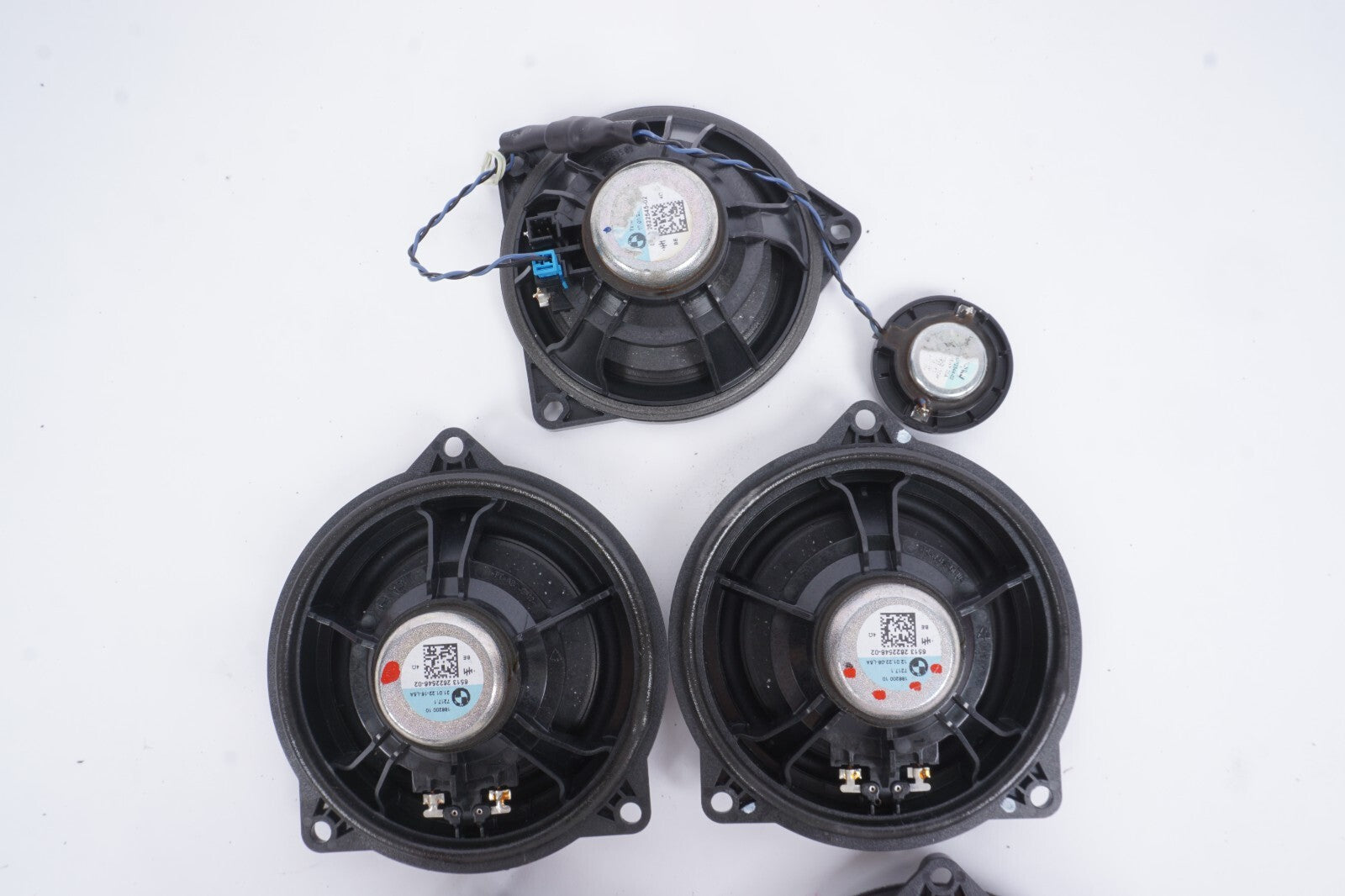 21 - 24 BMW 430I Convertible Audio Speaker Set Of 6 OEM
