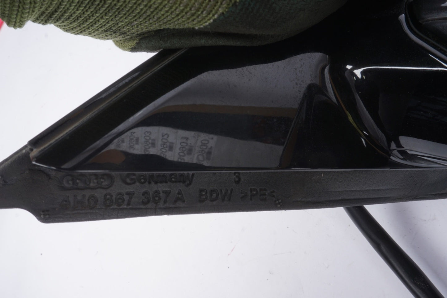 11-18 AUDI A8 A8L S8 LEFT DRIVER SIDE DOOR MIRROR FOLD MEMORY OEM
