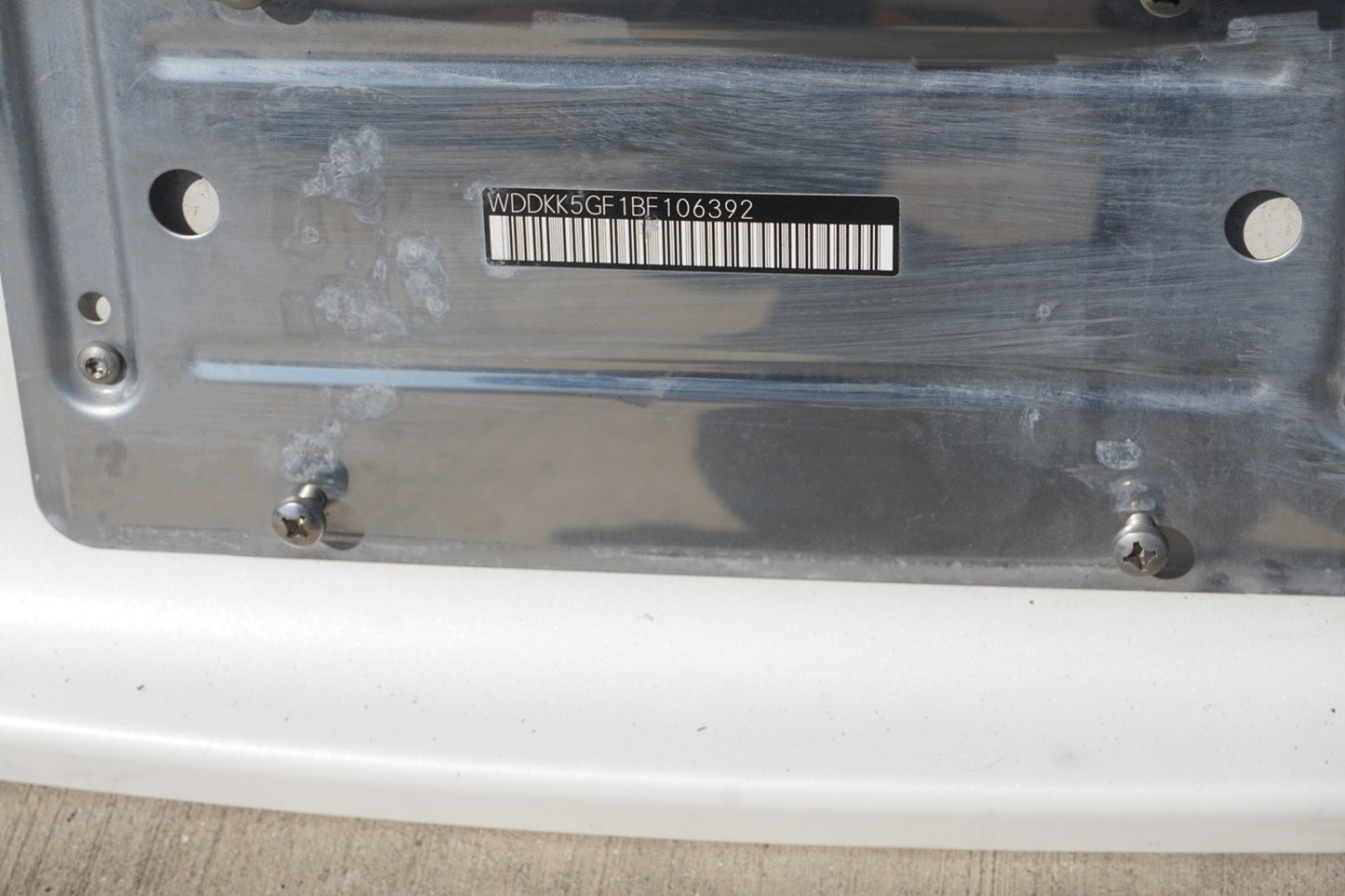 2011 - 2017 Mercedes W207 E550 E400 E350 Convertible Trunk Lid Panel OEM