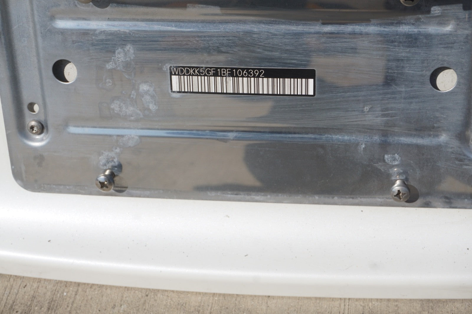 2011 - 2017 Mercedes W207 E550 E400 E350 Convertible Trunk Lid Panel OEM