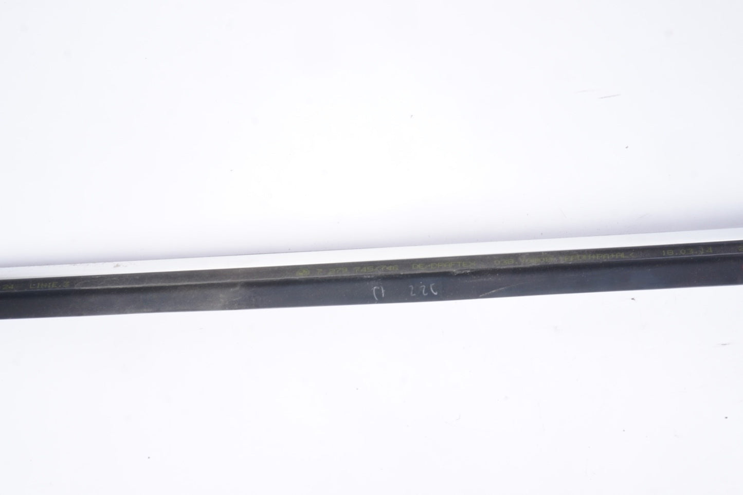 14-16 BMW 435I 428I F33 CONV REAR LEFT QUARTER WINDOW LOWER TRIM MOLDING