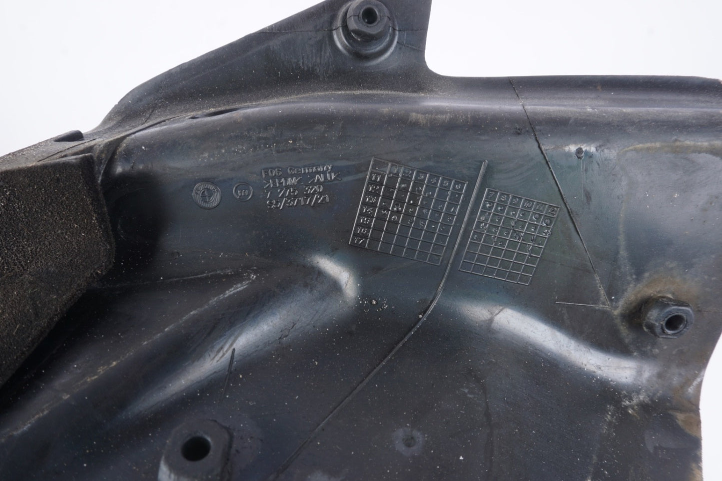 2013-2019 BMW 640I GRAN COUPE - REAR RIGHT DOOR SEAL / Gasket (Inner)