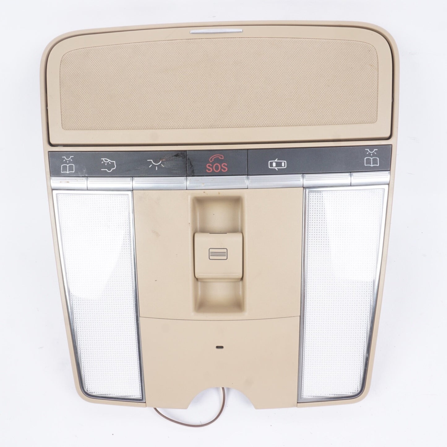 07-09 Mercedes W221 S550 Overhead Dome Light Sunroof Control OEM