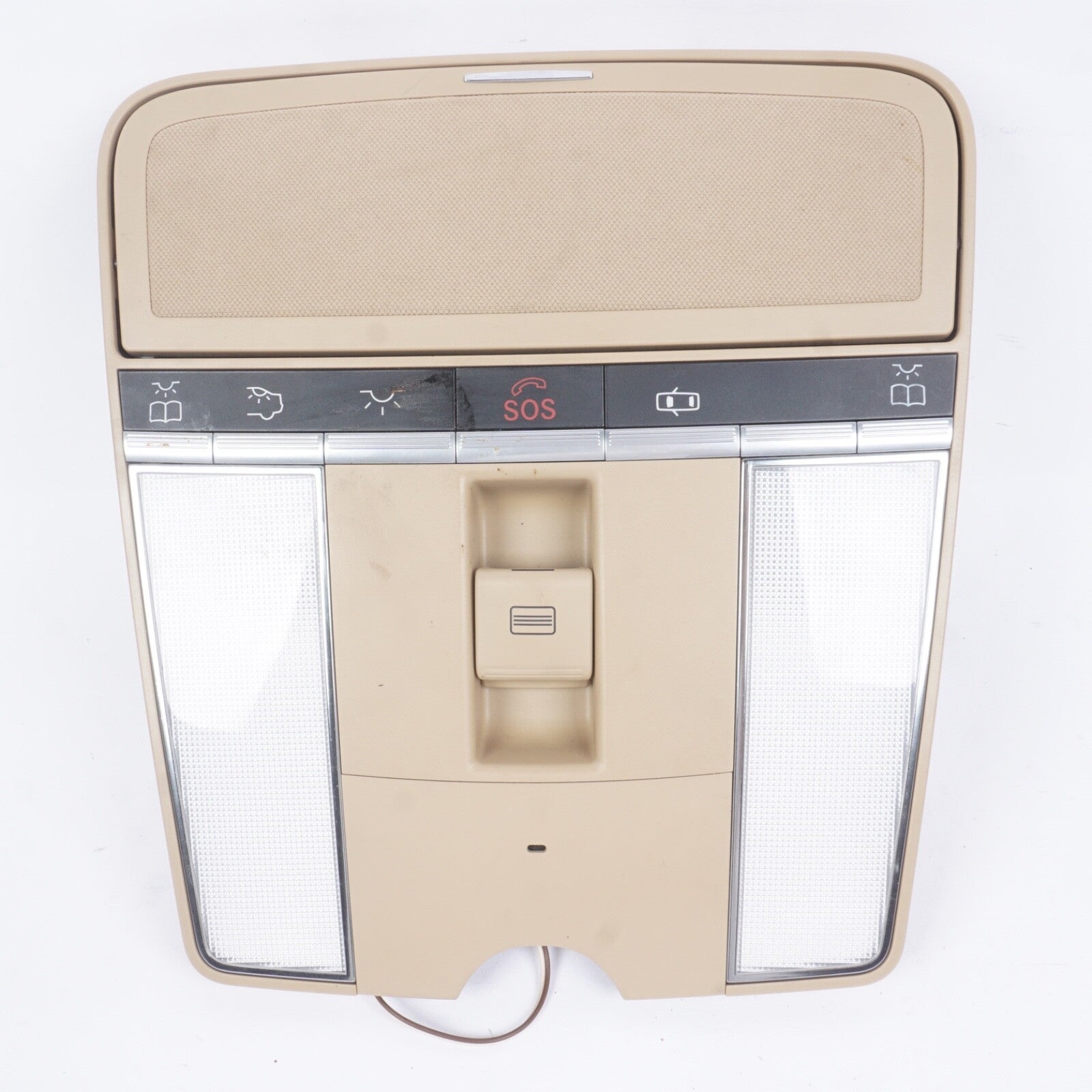 07-09 Mercedes W221 S550 Overhead Dome Light Sunroof Control OEM