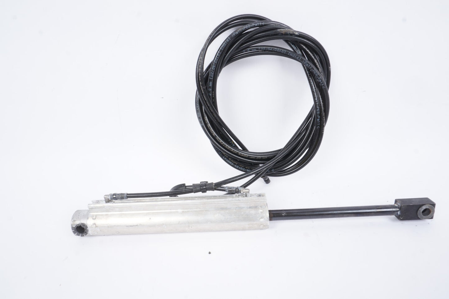 06-10 BMW 650i E64 Convertible Roof Cylinder Shock Line 14 OEM