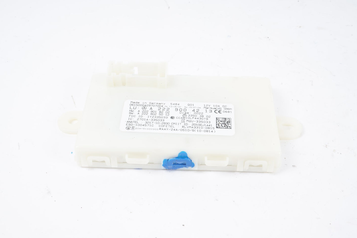 14-17 Mercedes W222 S550 S600 Keyless Go Entry Control Module  OEM