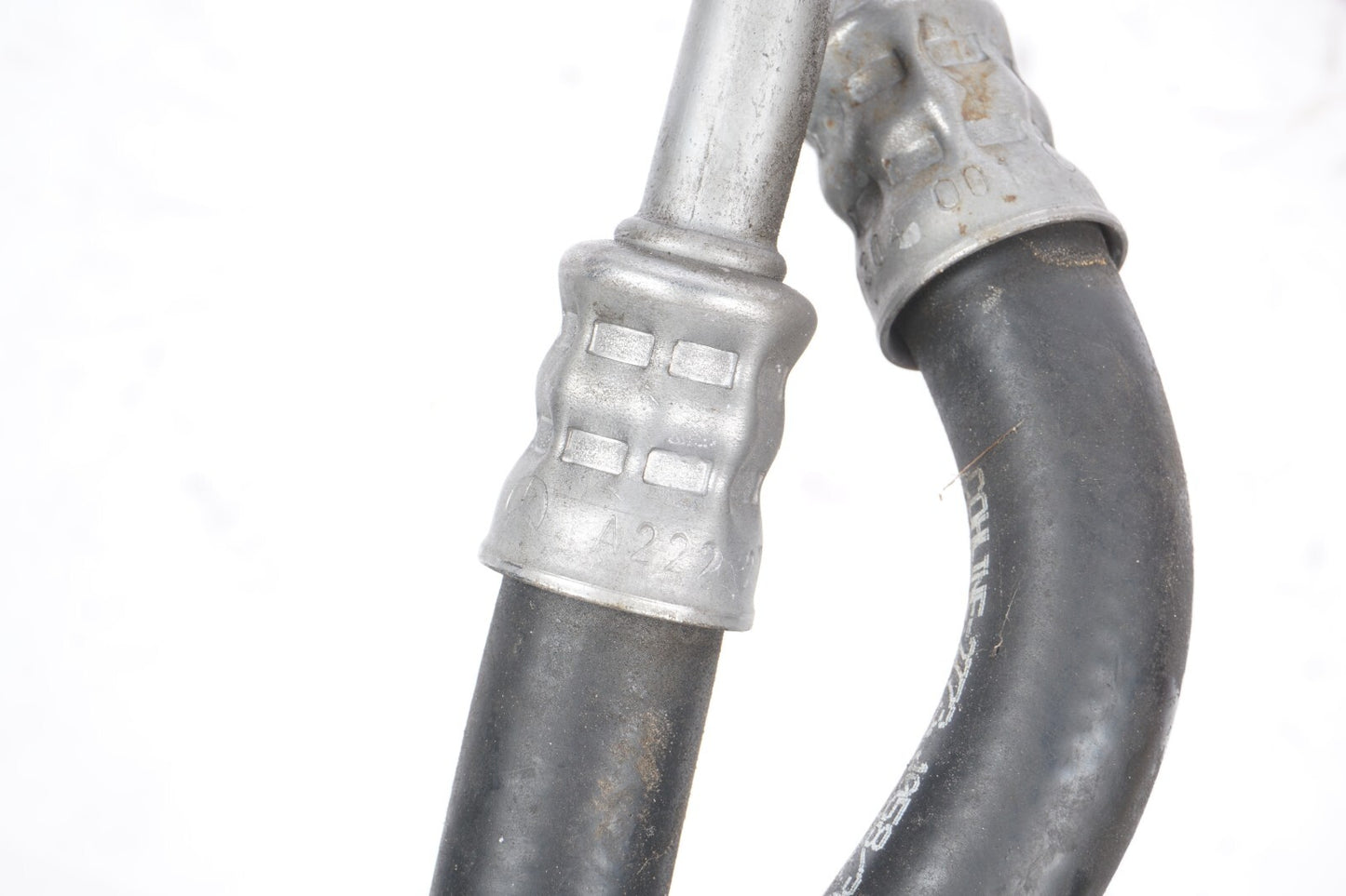 14-17 Mercedes S550e W222 3.0L Transmission Oil Cooler Hose Pipe Line OEM