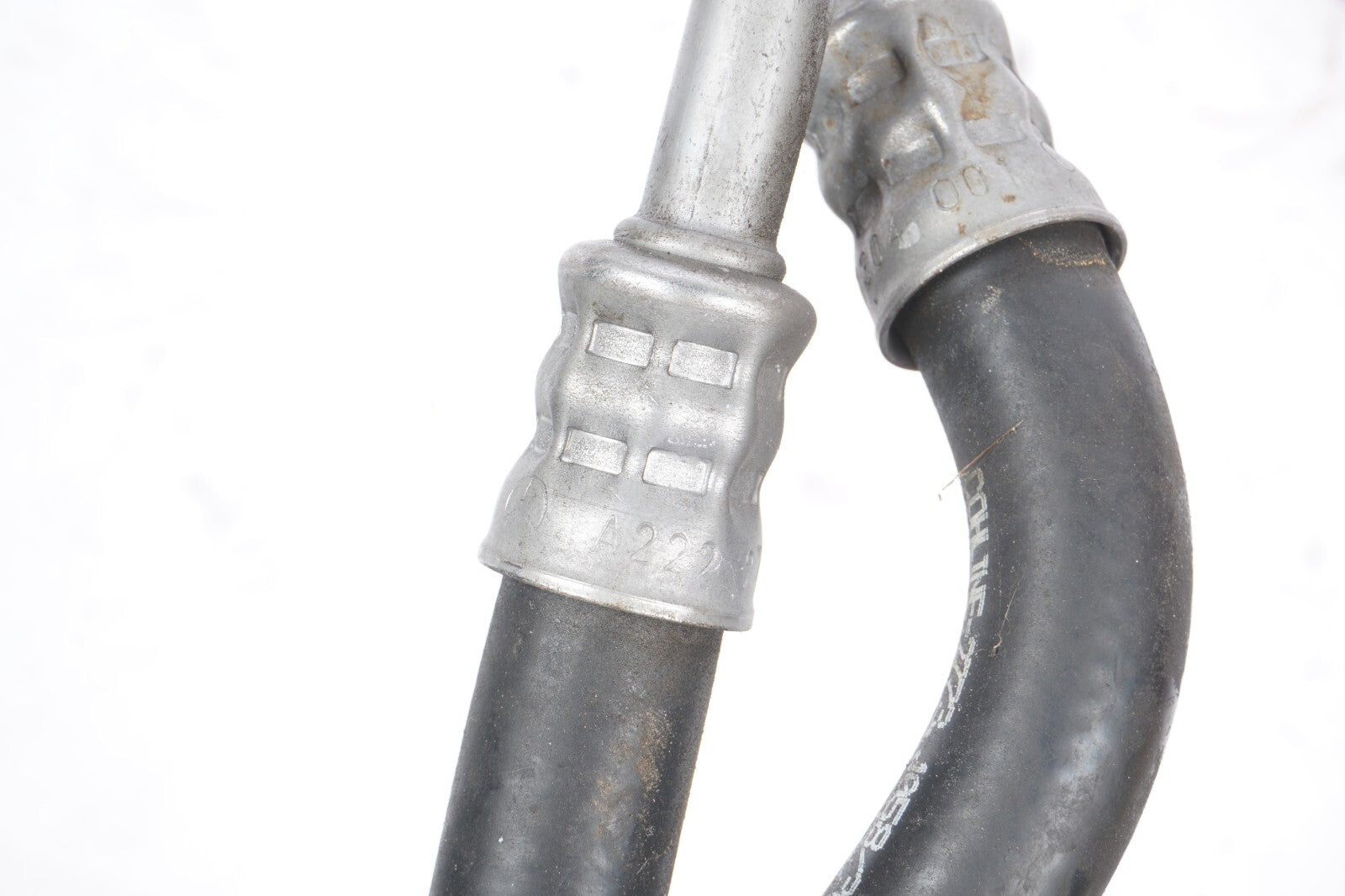 14-17 Mercedes S550e W222 3.0L Transmission Oil Cooler Hose Pipe Line OEM