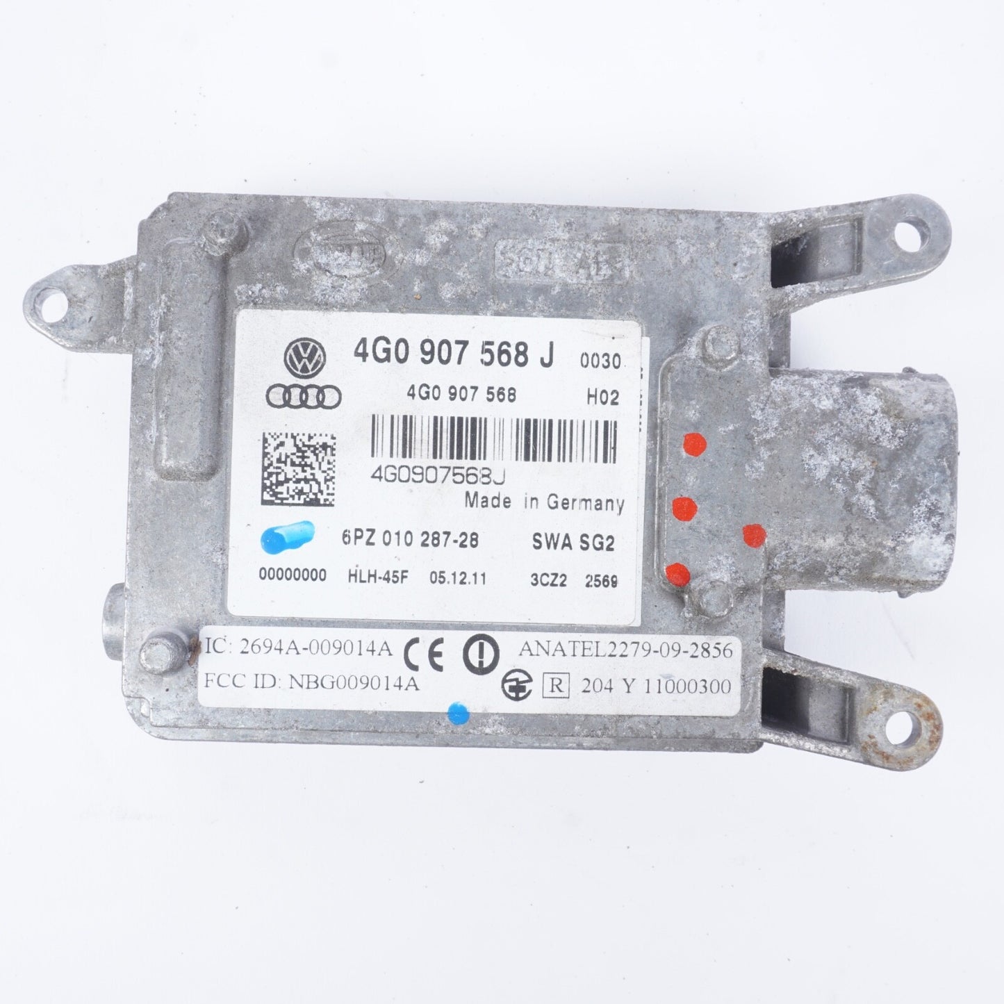 2013-2018 Audi A6 A7 RS6 RS7 Left Lane Change Assist Module 4G0907568J USED OEM