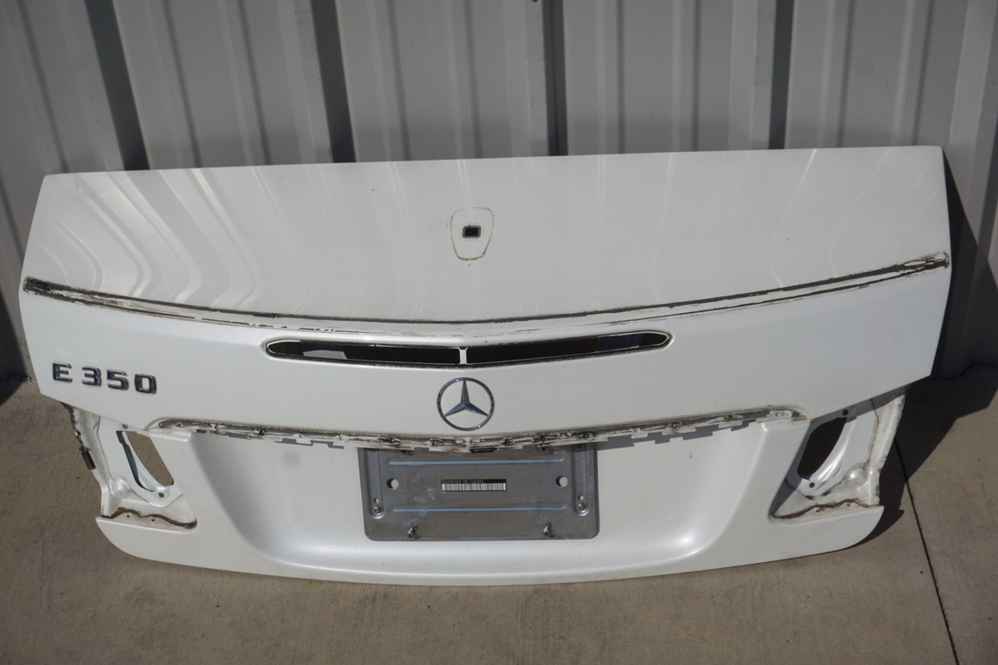 2011 - 2017 Mercedes W207 E550 E400 E350 Convertible Trunk Lid Panel OEM